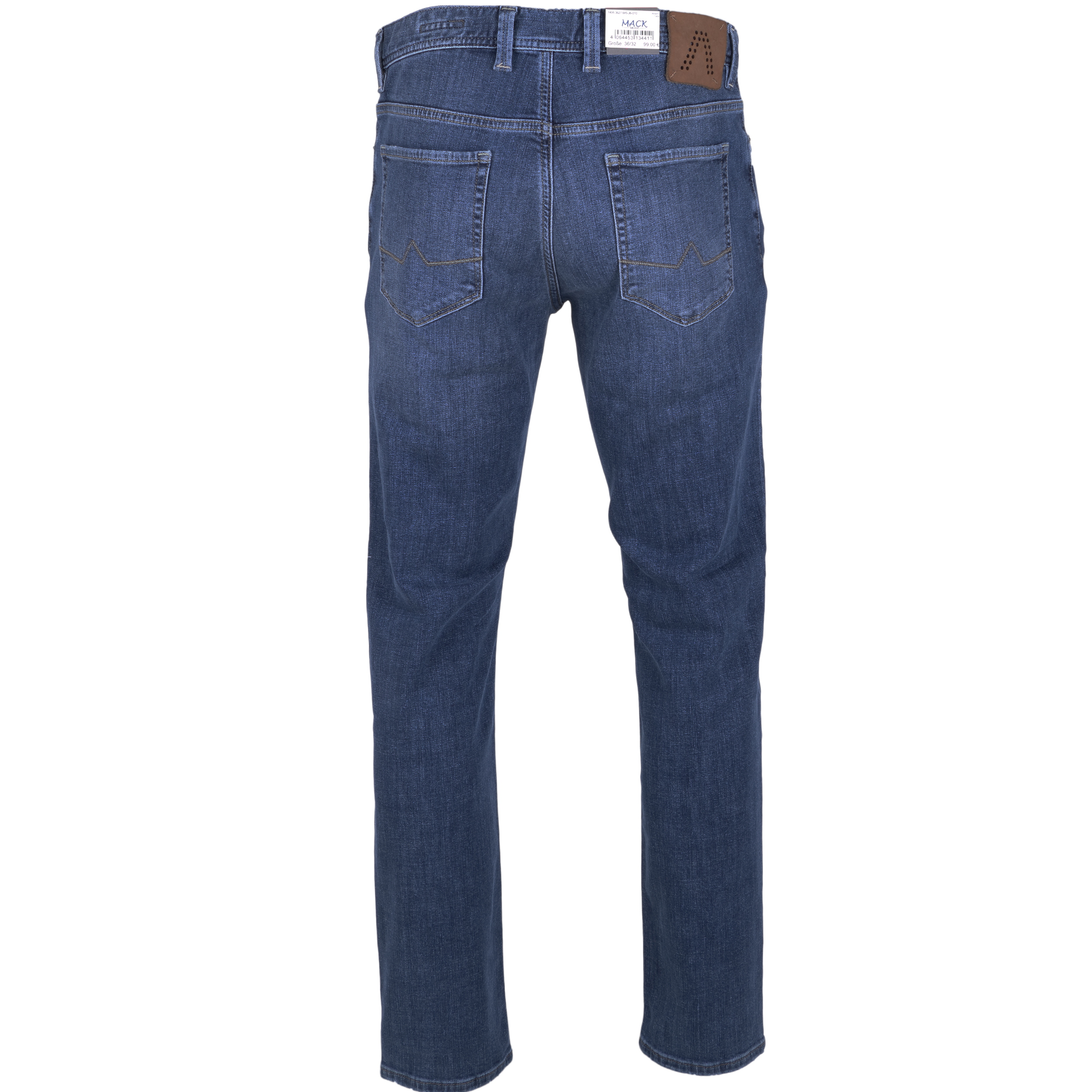 Alberto Herren Jeans Pipe regular fit - blau 32/32