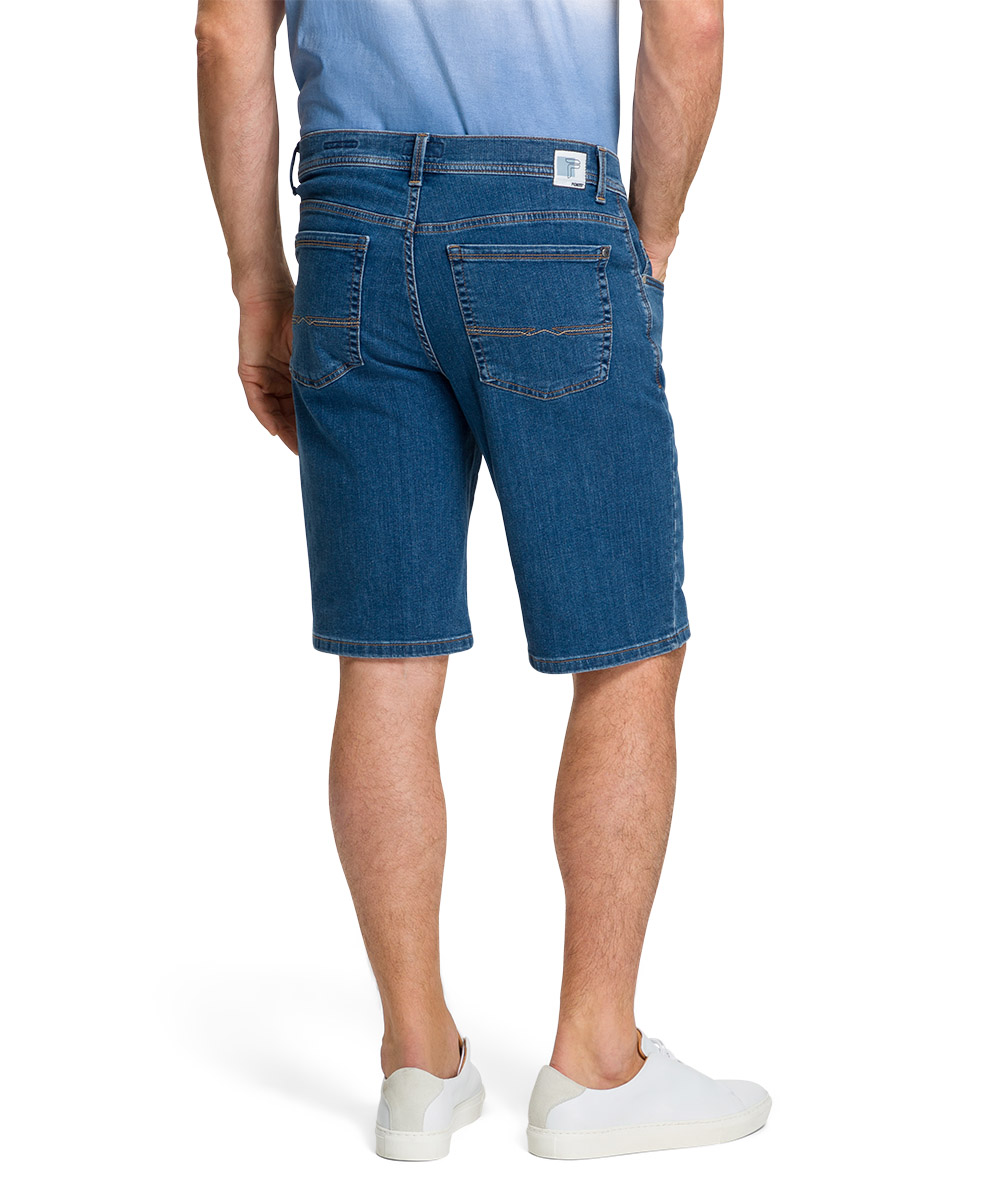 Pioneer Herren Jeans Shorts Finn - blau 40