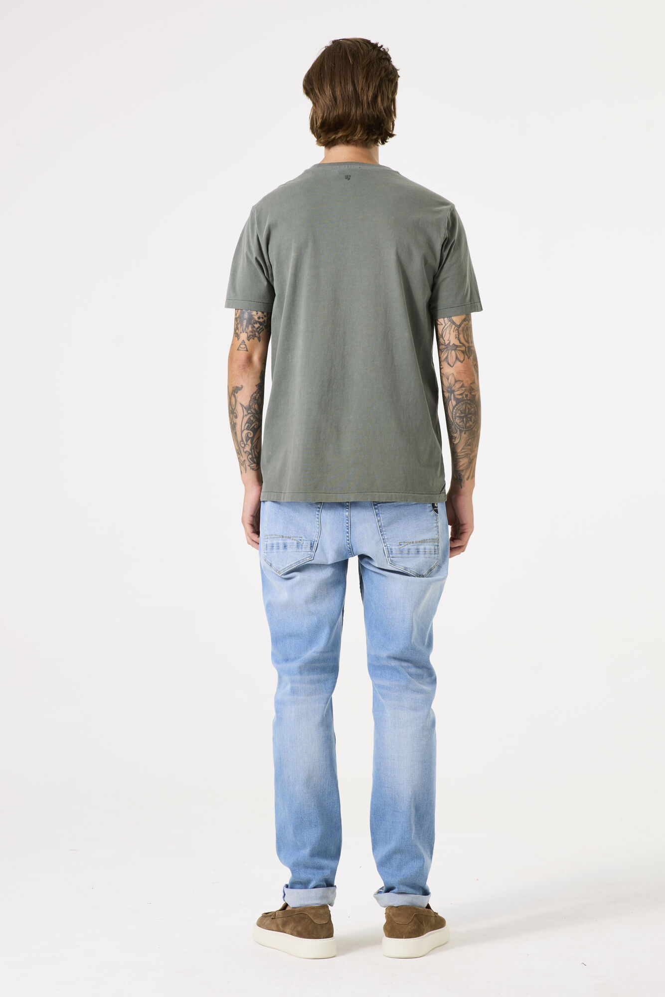 Garcia Herren T-Shirt - sage green