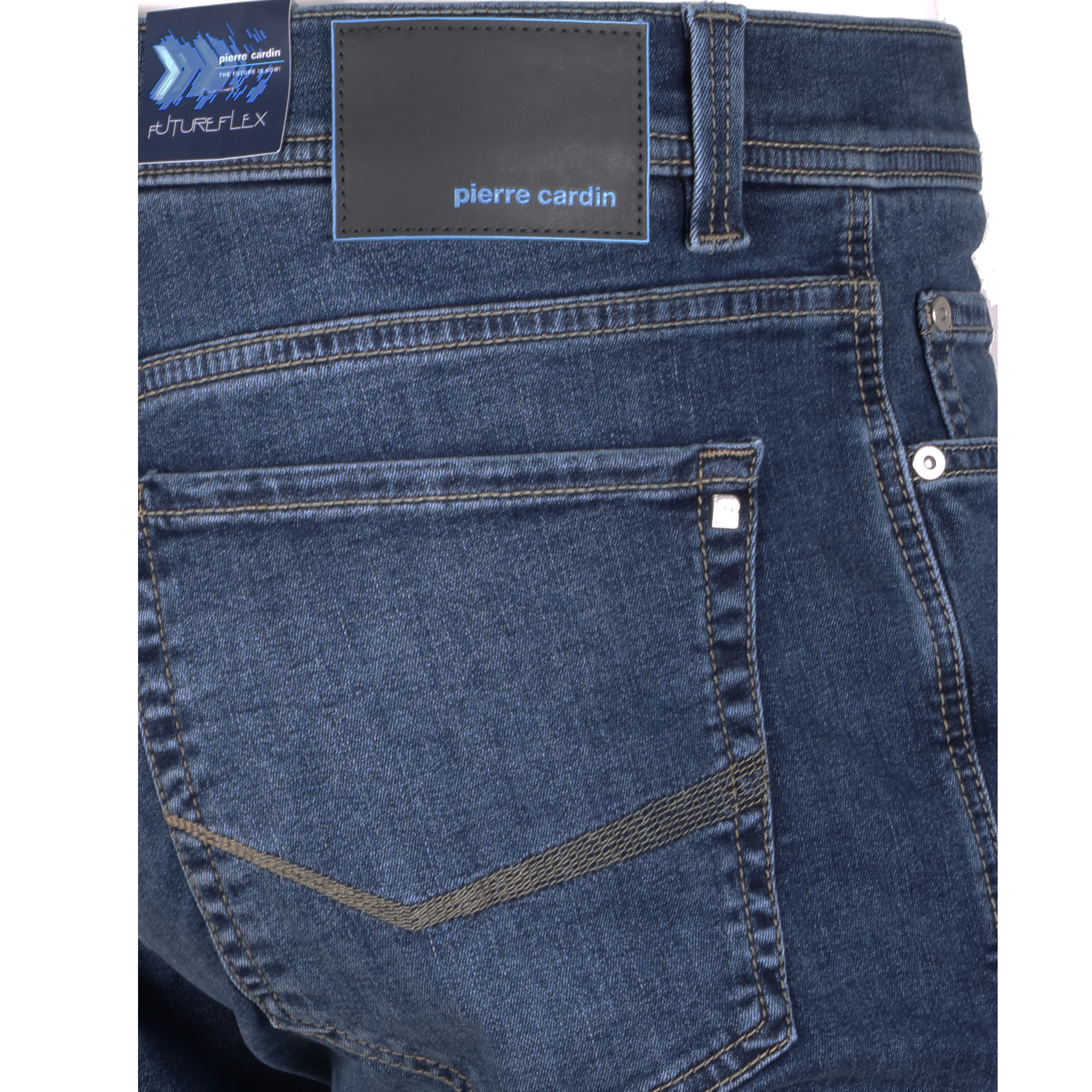 Pierre Cardin Herren Jeans Lyon Futureflex - blau used 32/34