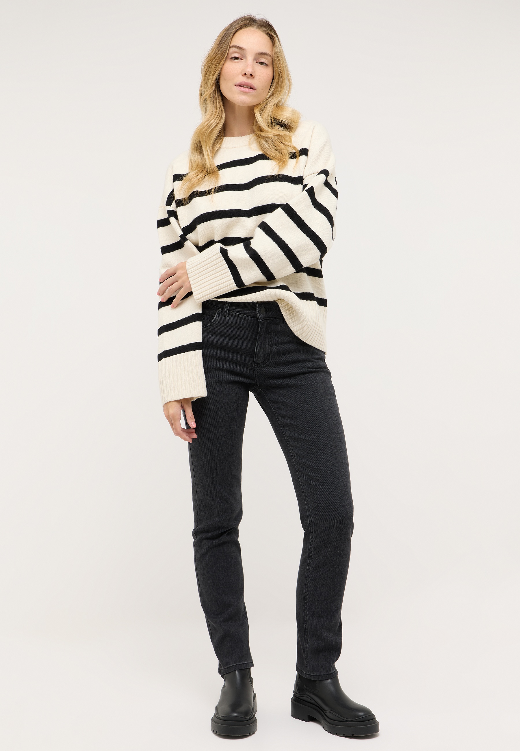 Angels Jeans Winter Denim - anthrazit 46