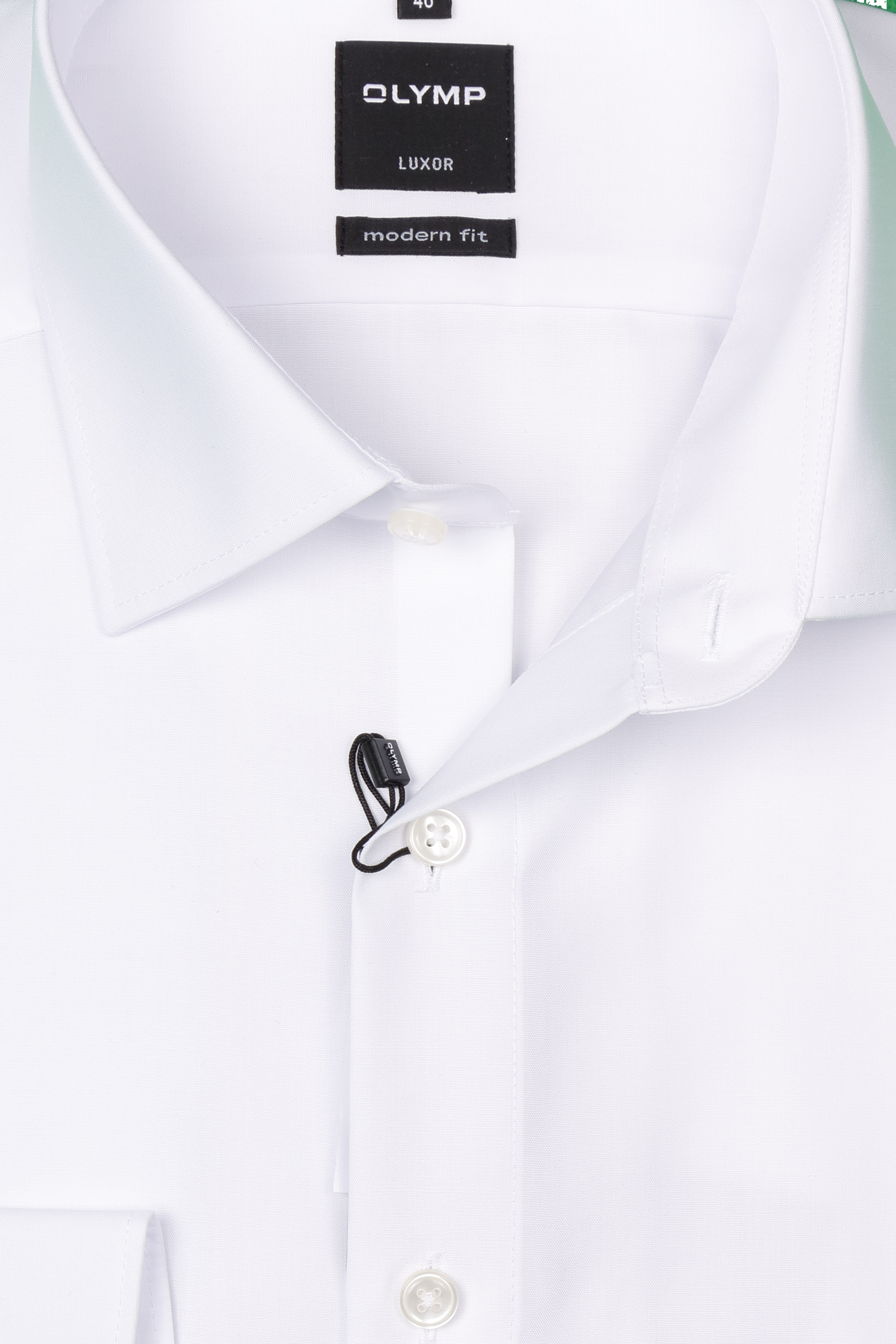 Olymp Hemd Luxor, modern fit, New Kent, Weiß