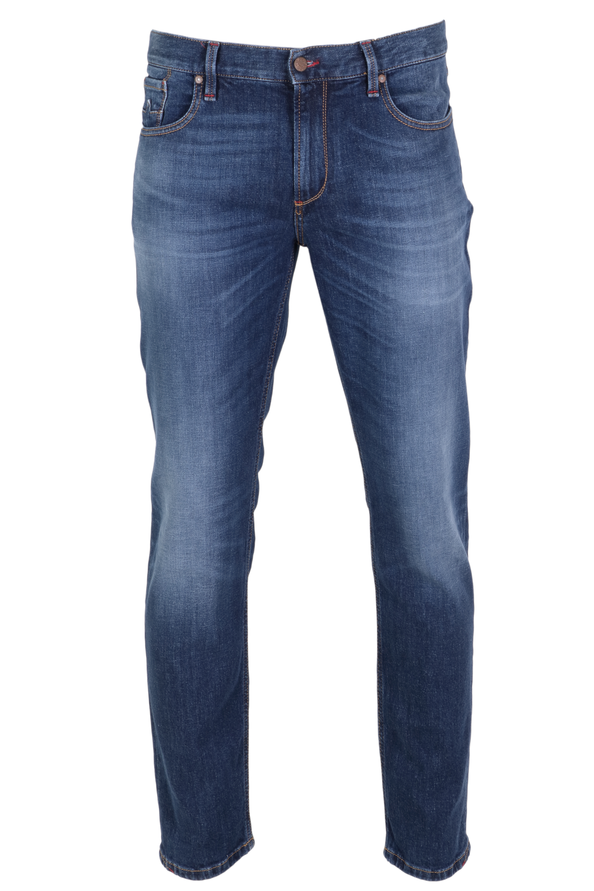 Alberto Herren Jeans Slipe tapered - blau 40/30