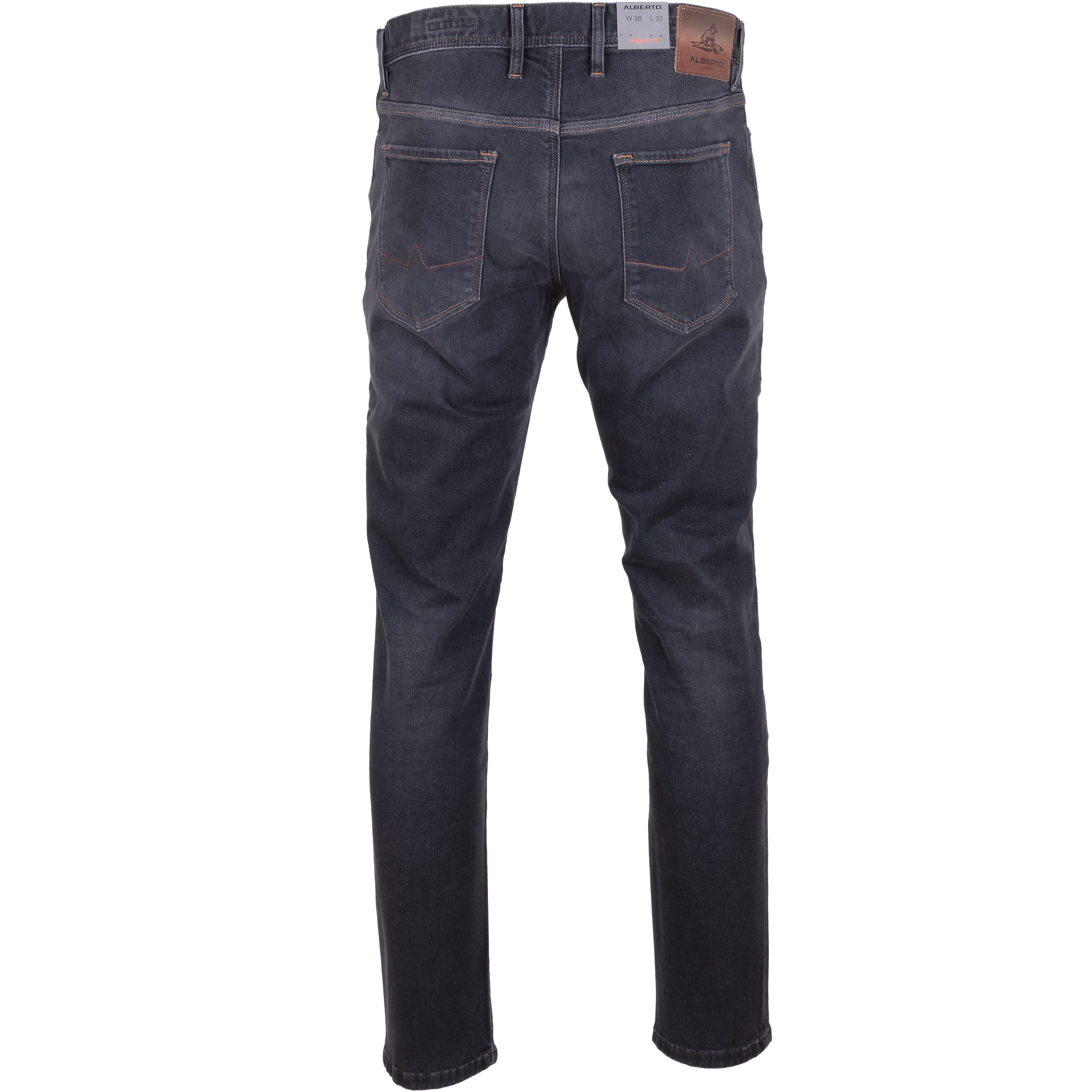 Alberto Herren Jeans Pipe regular fit - grey 36/32