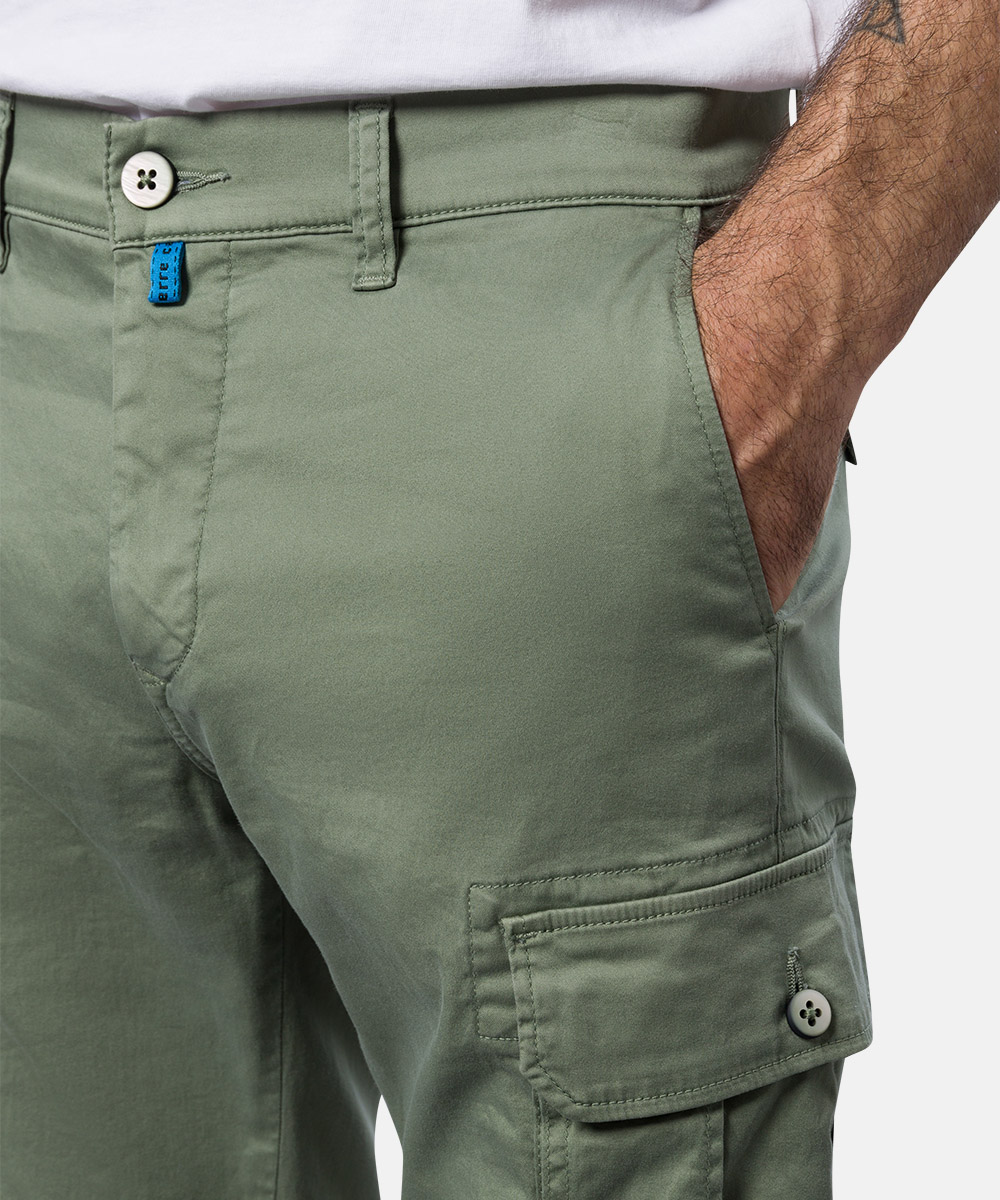 Pierre Cardin Bermuda Shorts Lyon - grün