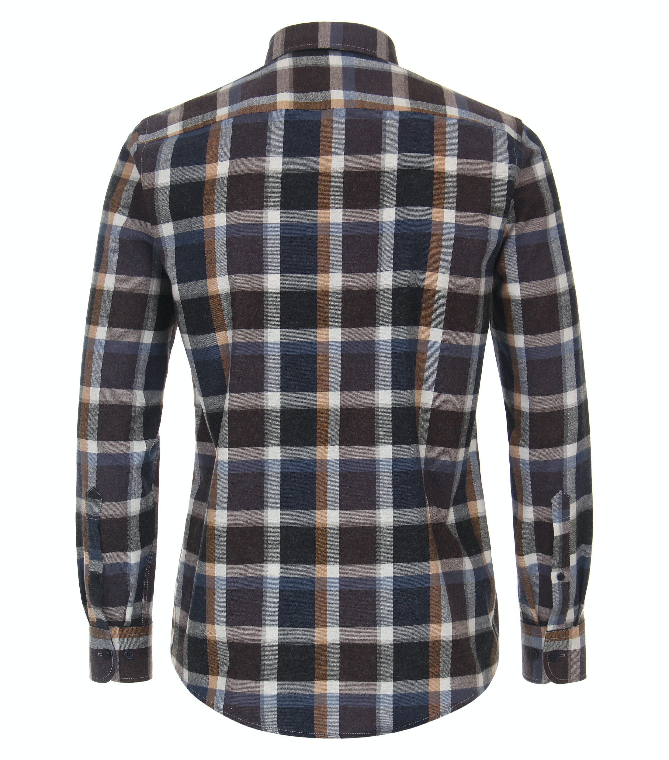 Casamoda Herren Flanellhemd - kariert