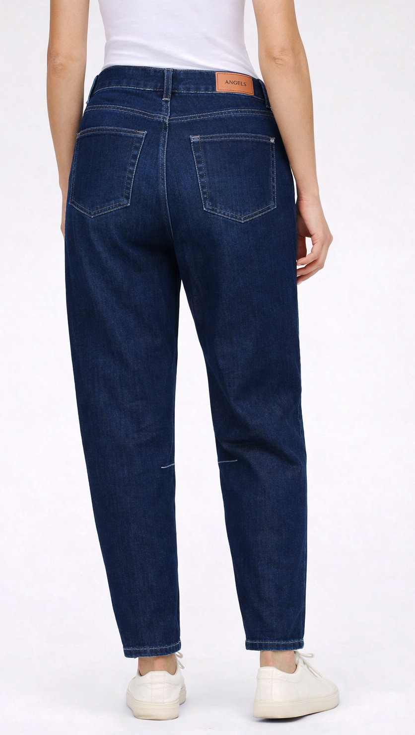 Angels Damen Jeans Evy - O-Shape, dark blue 42