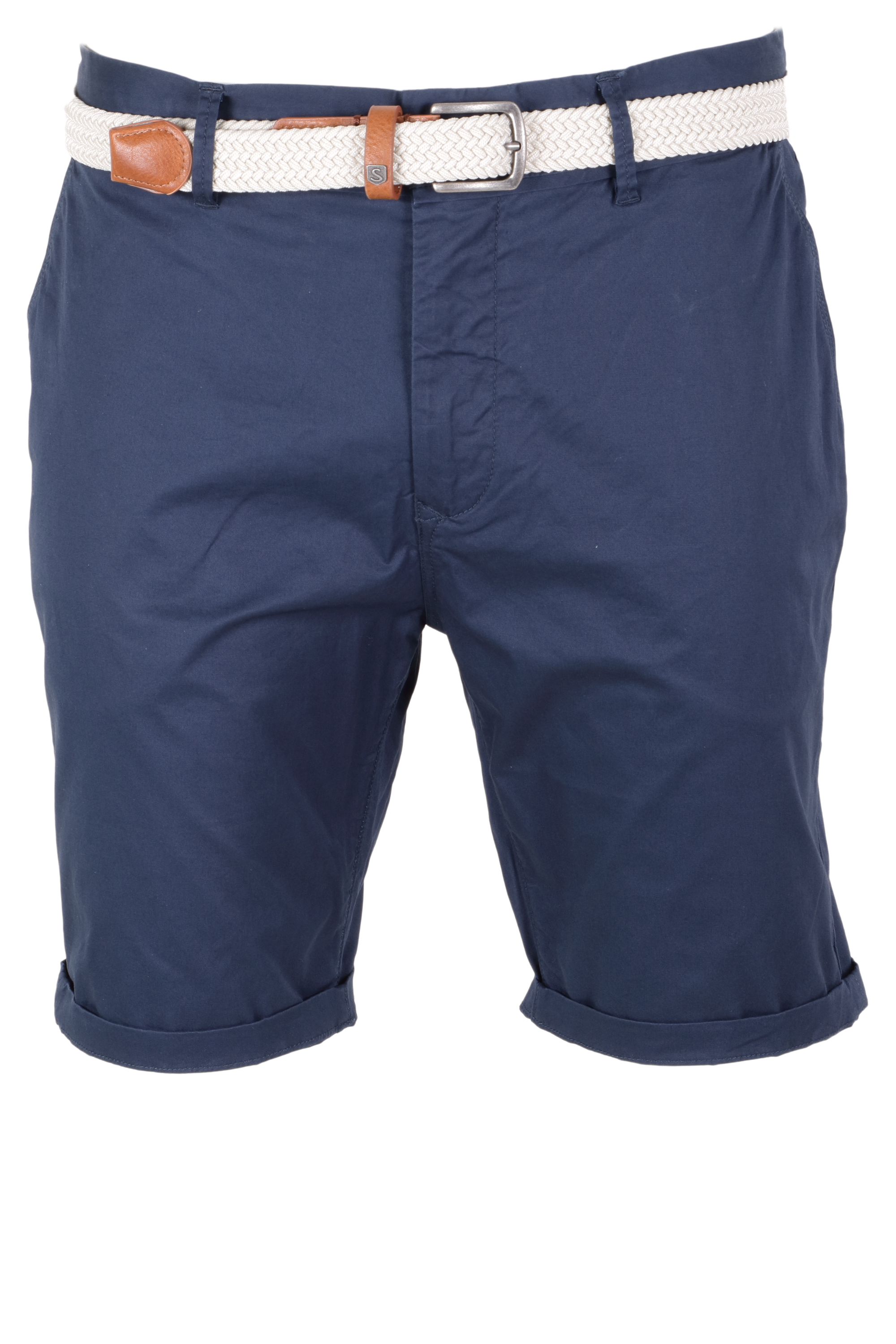 Sala Herren Bermuda Shorts mit Gürtel - dunkelblau 31