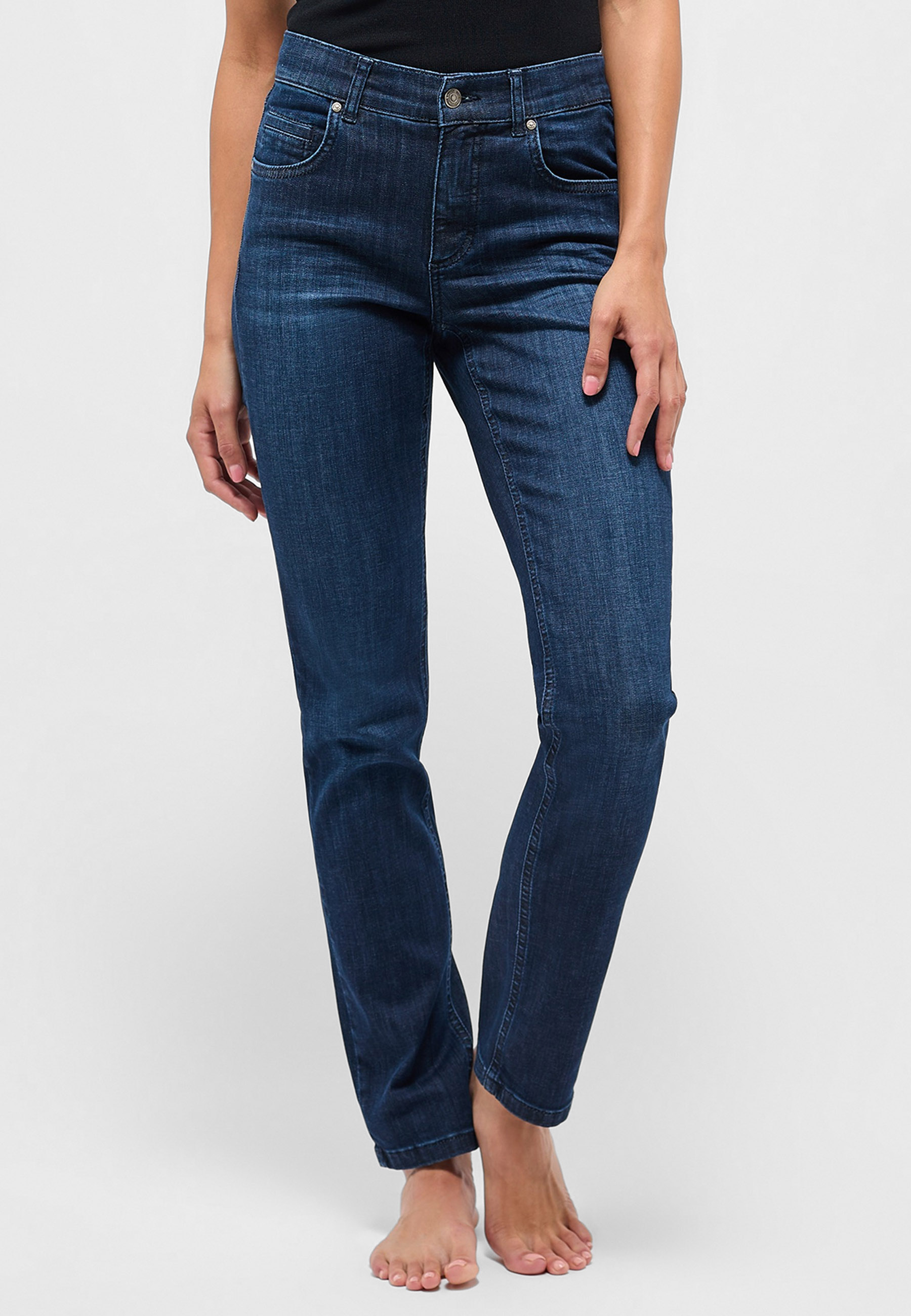Angels Damen Jeans Cici - dunkelblau