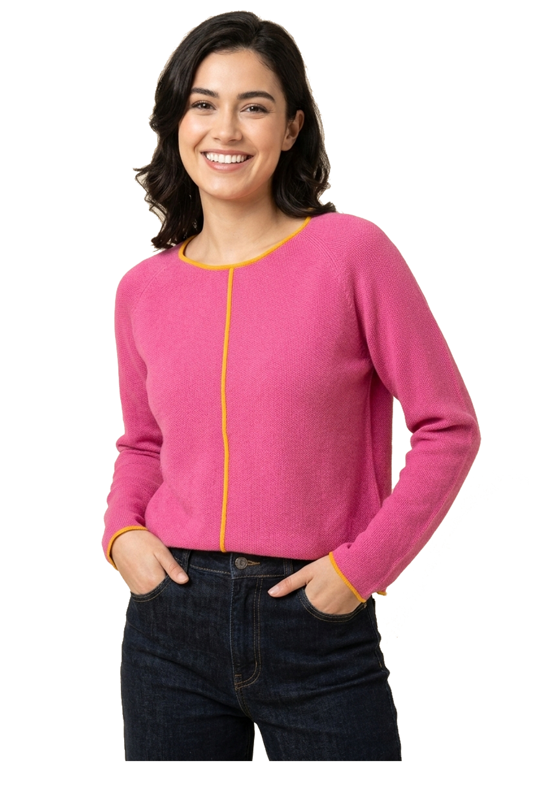 six-o-seven Damen Pullover - pink