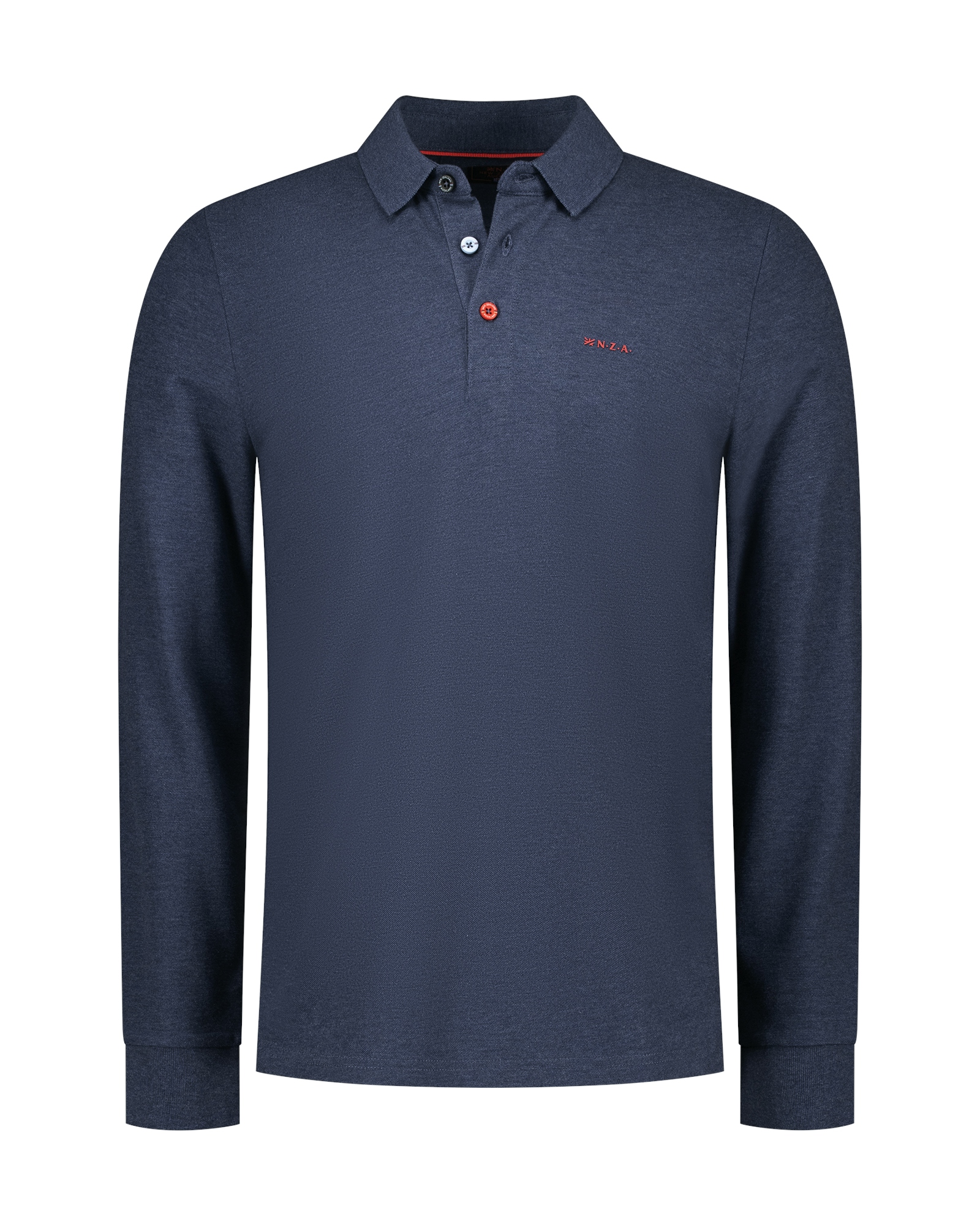 N.Z.A. New Zealand Auckland Langarm‑Polo Herren XXL