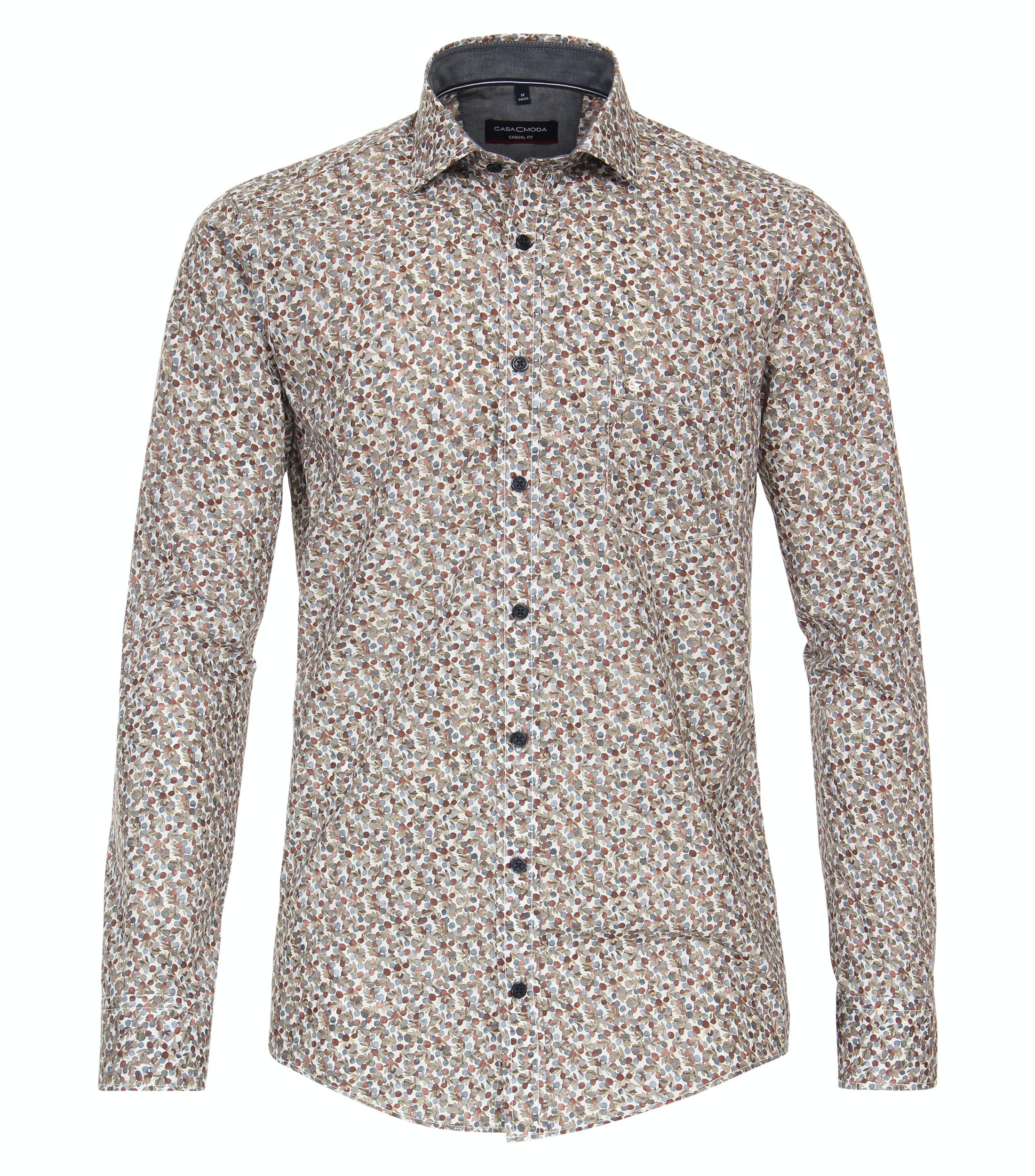 Casamoda Hemd Casual fit modischer Print