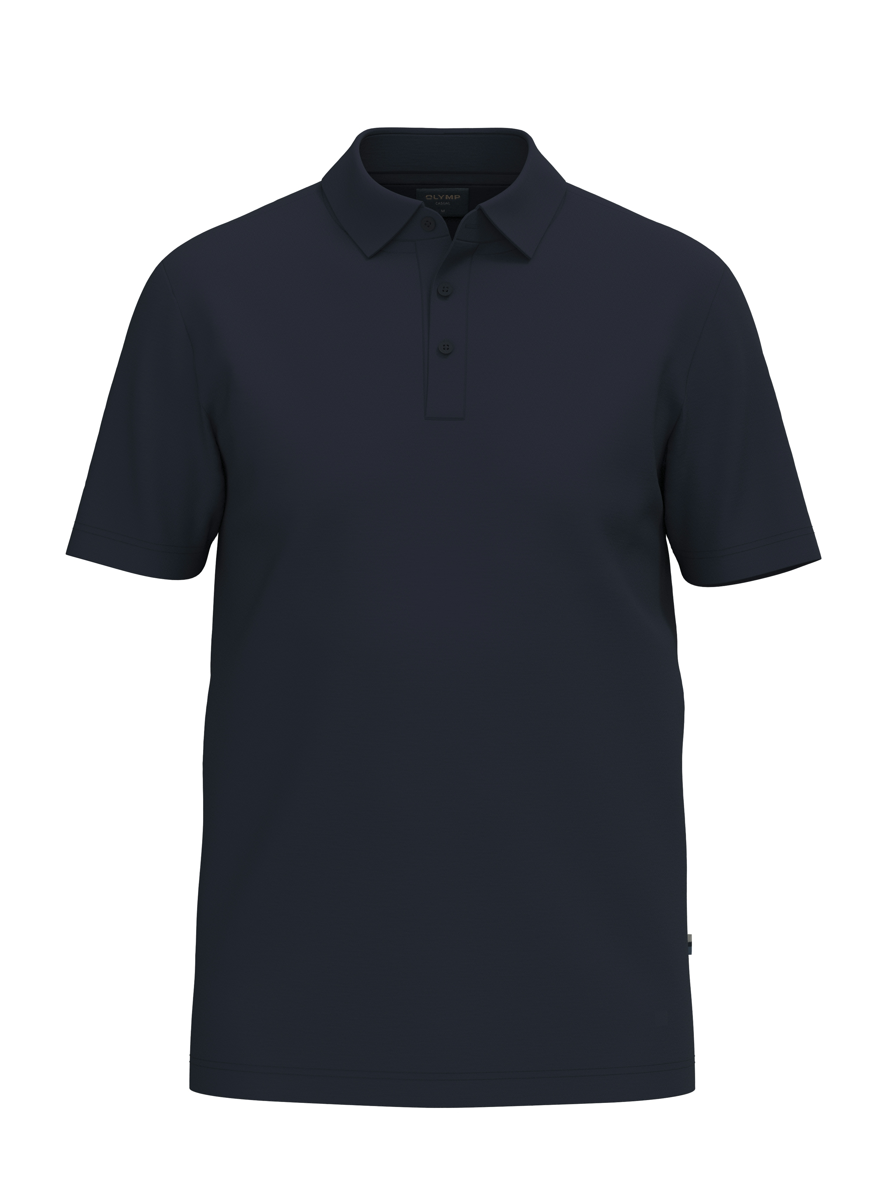Olymp Herren Leinen-Polo - dunkelblau XL