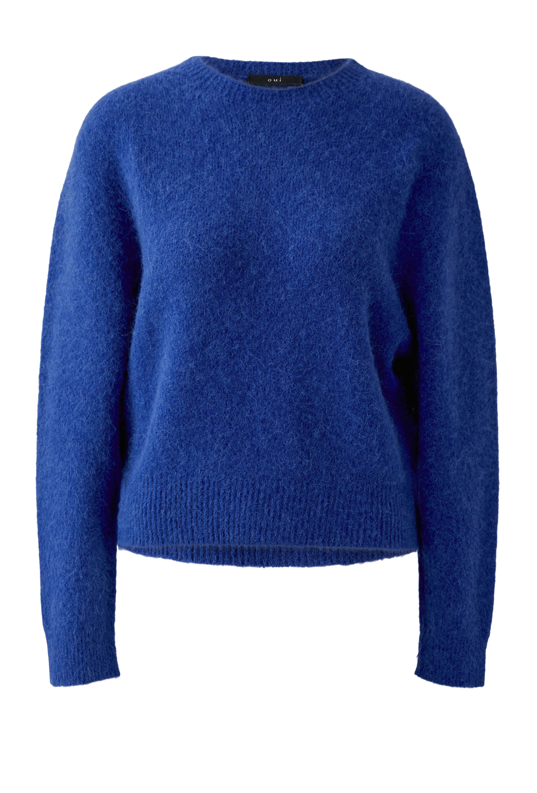 Oui Damen‑Pullover Royalblau