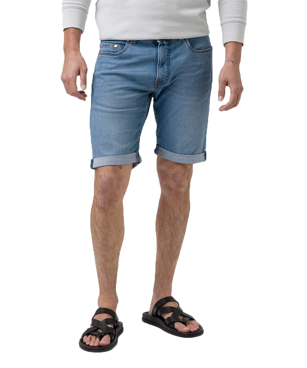 Pierre Cardin Herren Bermuda Shorts - light blue