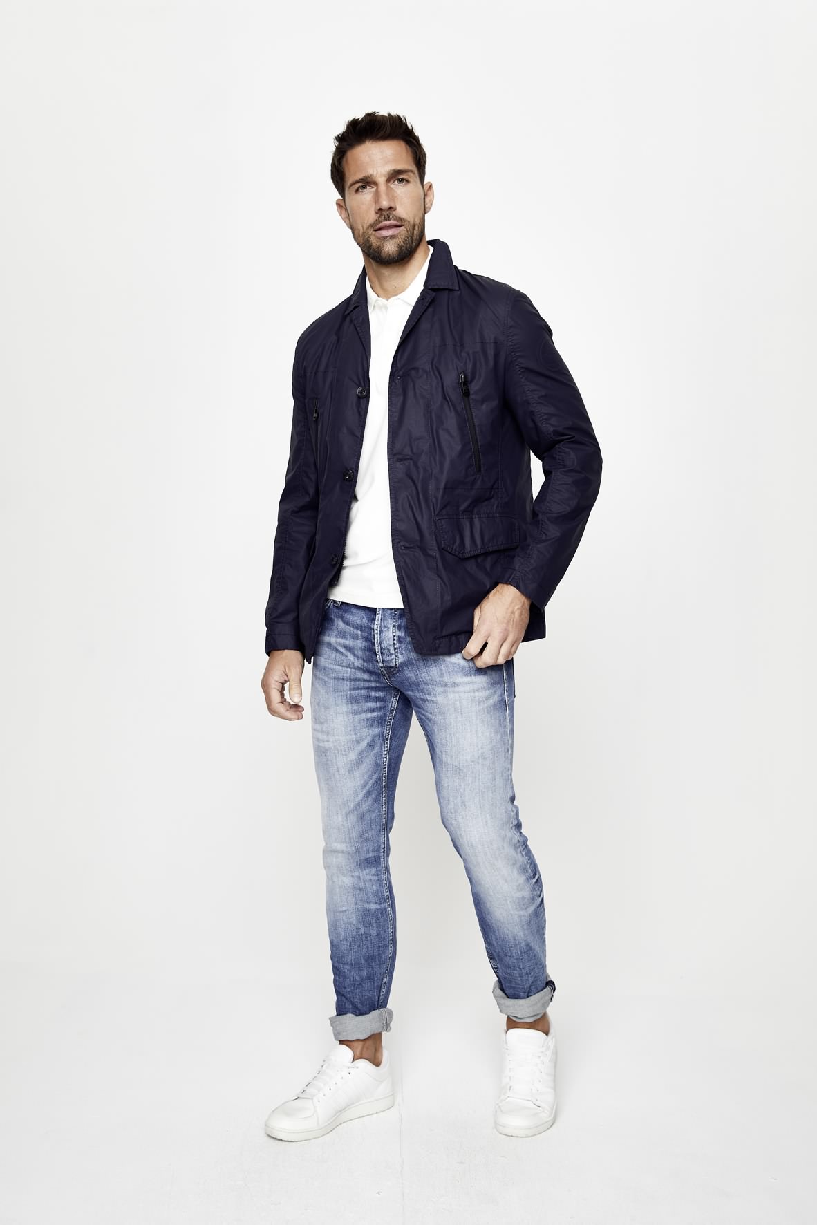 New Canadian Herren Jacke - dunkelblau
