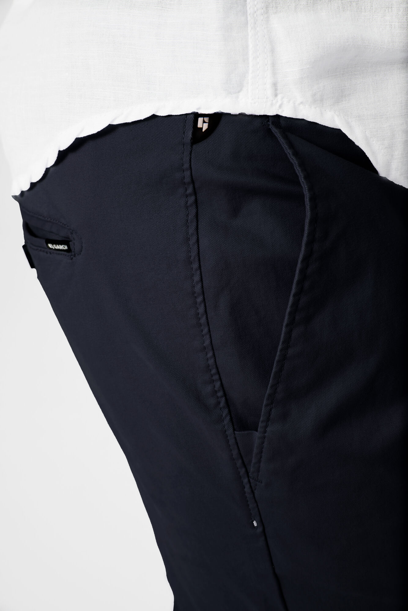 Garcia Herren Chino Hose - dunkelblau