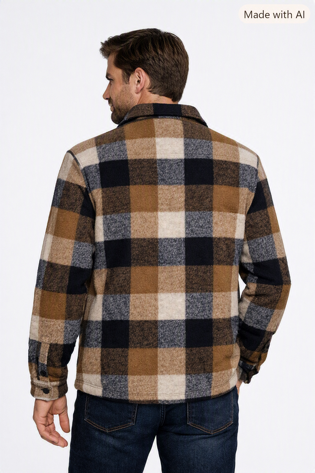 Garcia  Overshirt Karo | Herren Flanellhemd L