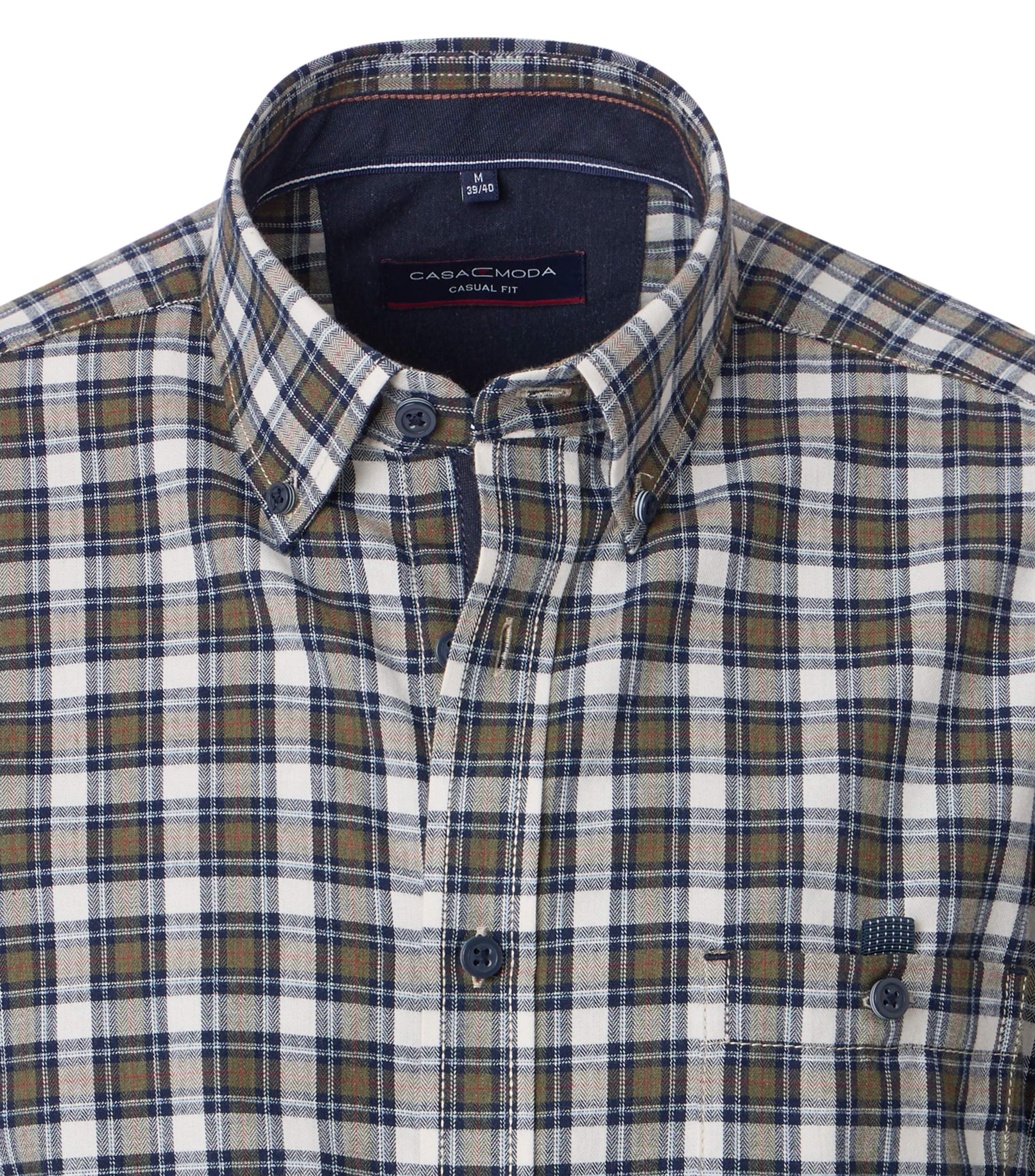 Casamoda Hemd casual fit kariert