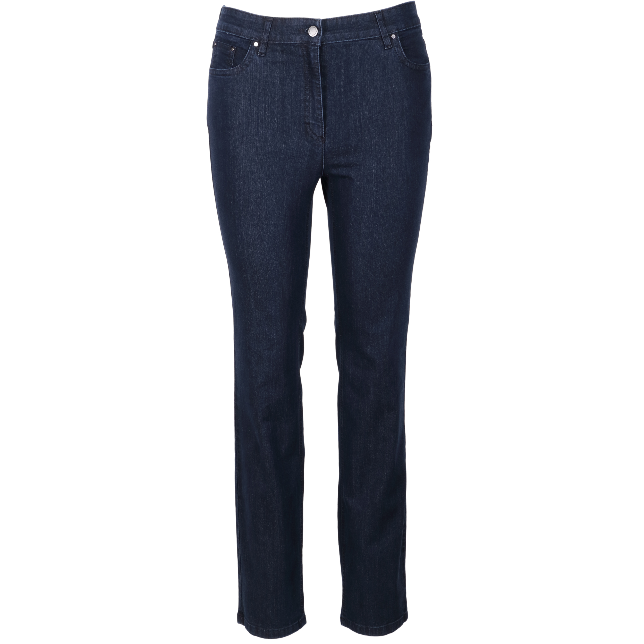 Zerres Damen Jeans Cora comfort S 42 dunkelblau