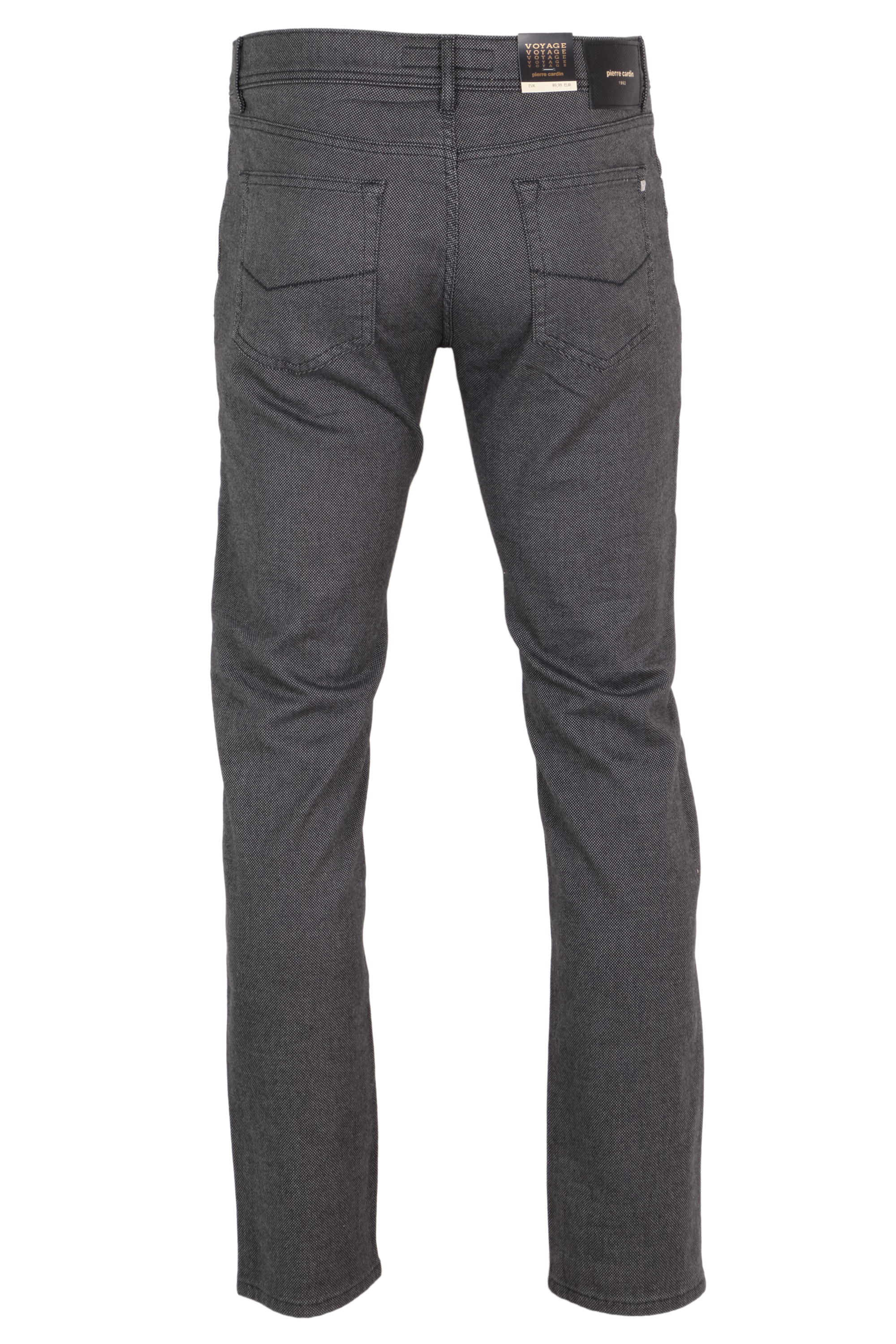 Pierre Cardin Herren Jeans Lyon Voyage dezent gemustert - anthrazit