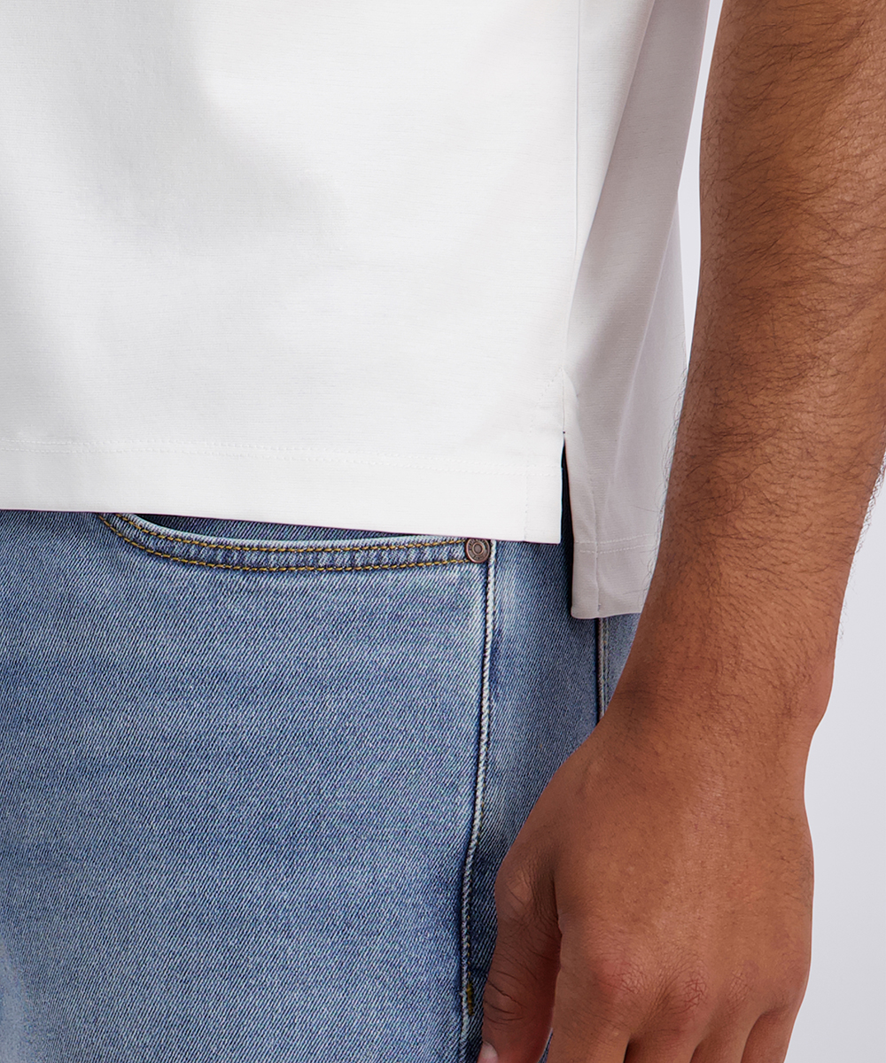 Pierre Cardin Herren Poloshirt - weiß L