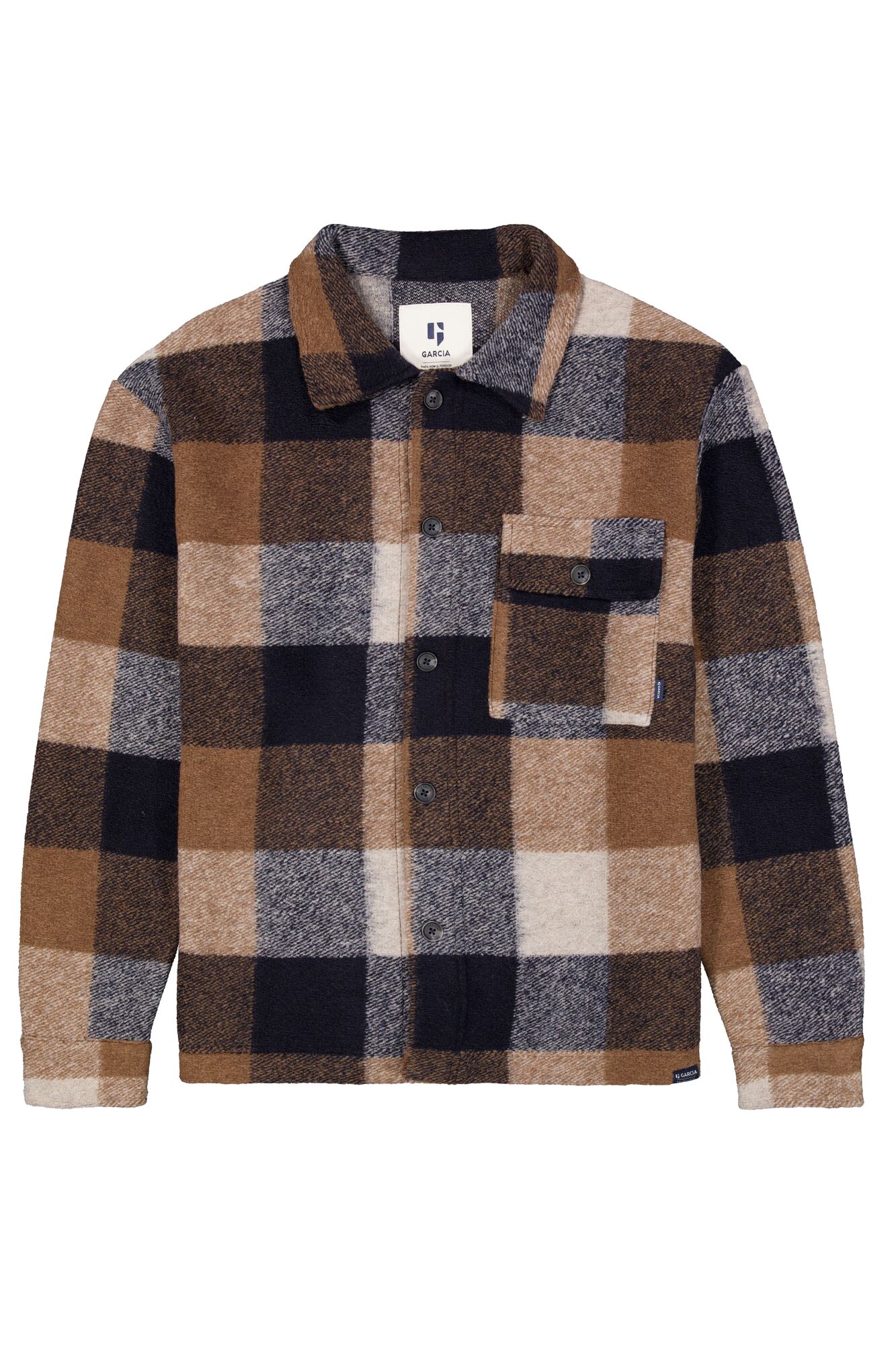 Garcia  Overshirt Karo | Herren Flanellhemd L