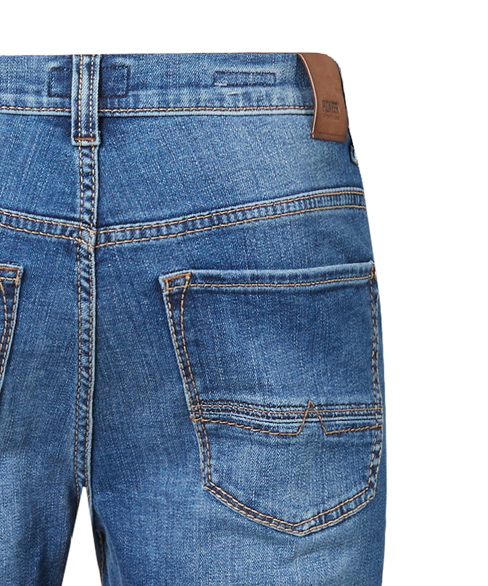 Pioneer Herren Jeans Rando Megalex - blue used