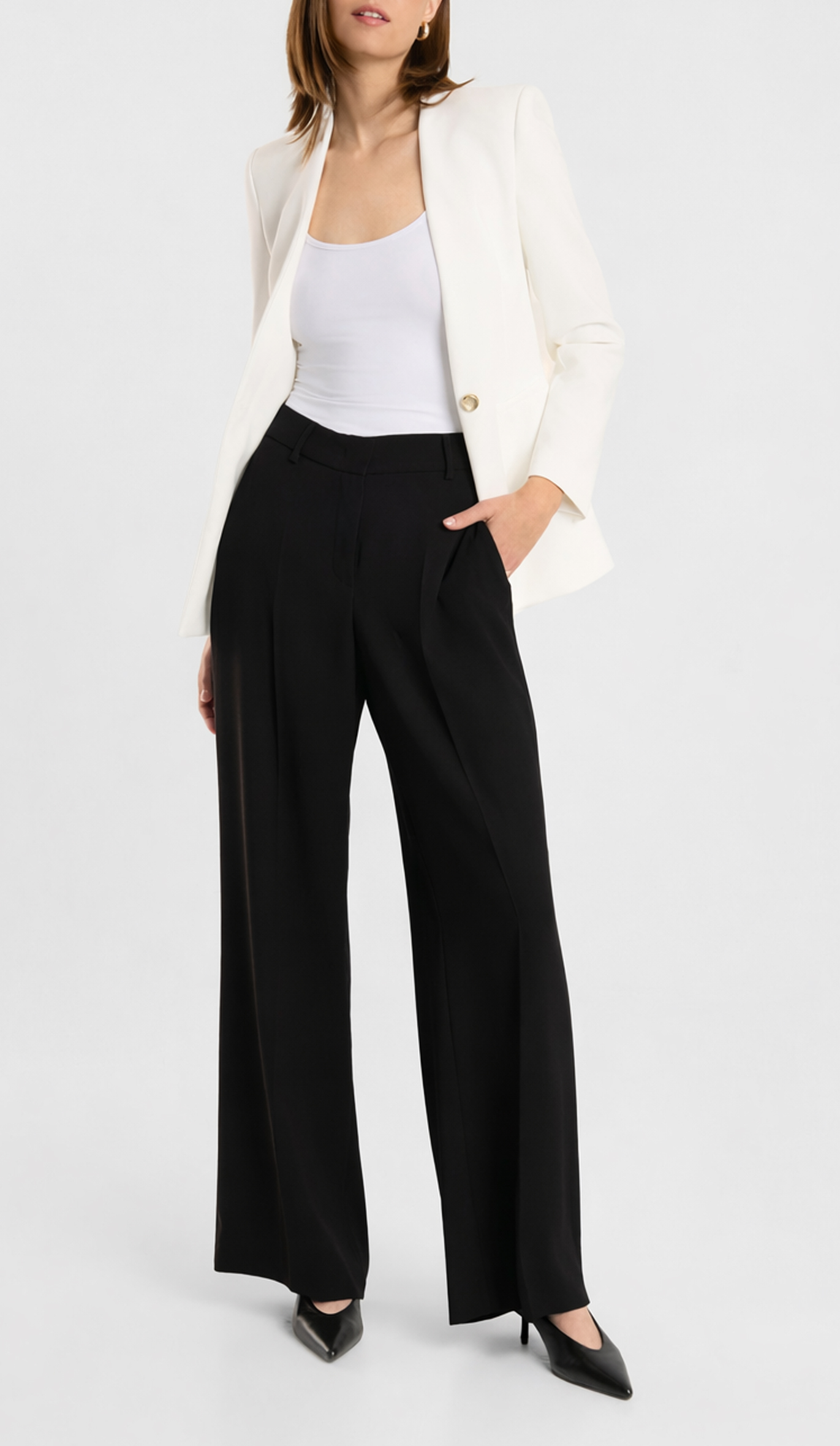 Raffaello Rossi Damen Hose Milara 42 schwarz