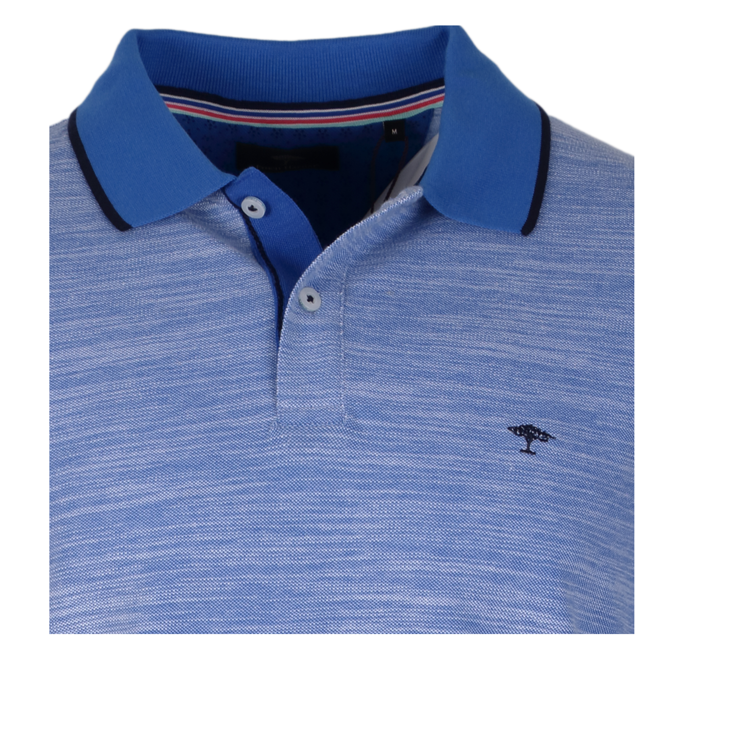Fynch-Hatton Poloshirt 2-Tone M blau