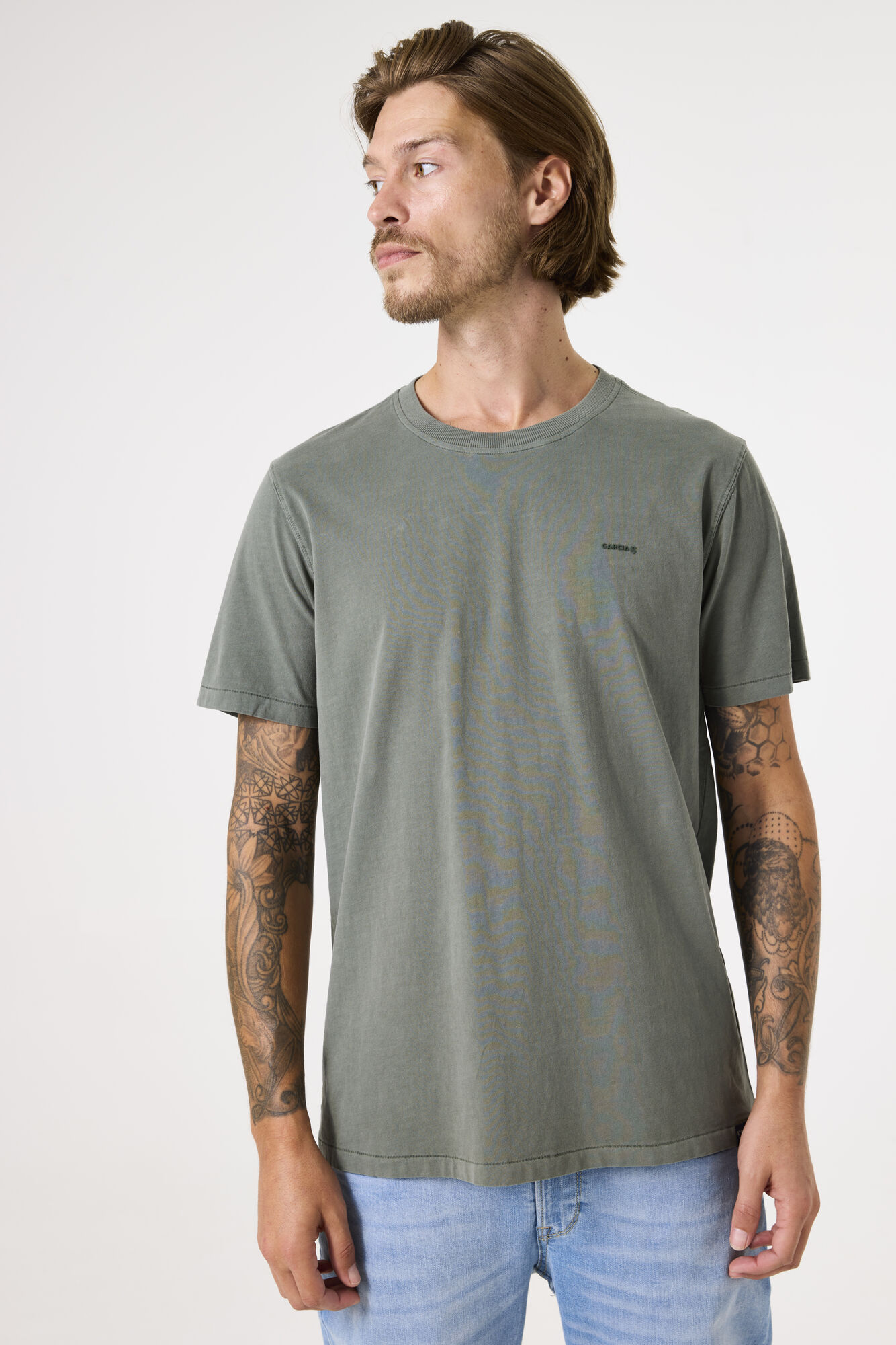 Garcia Herren T-Shirt - sage green