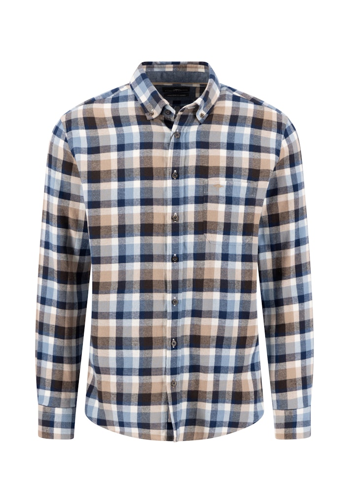 Fynch-Hatton Flanellhemd check XXL