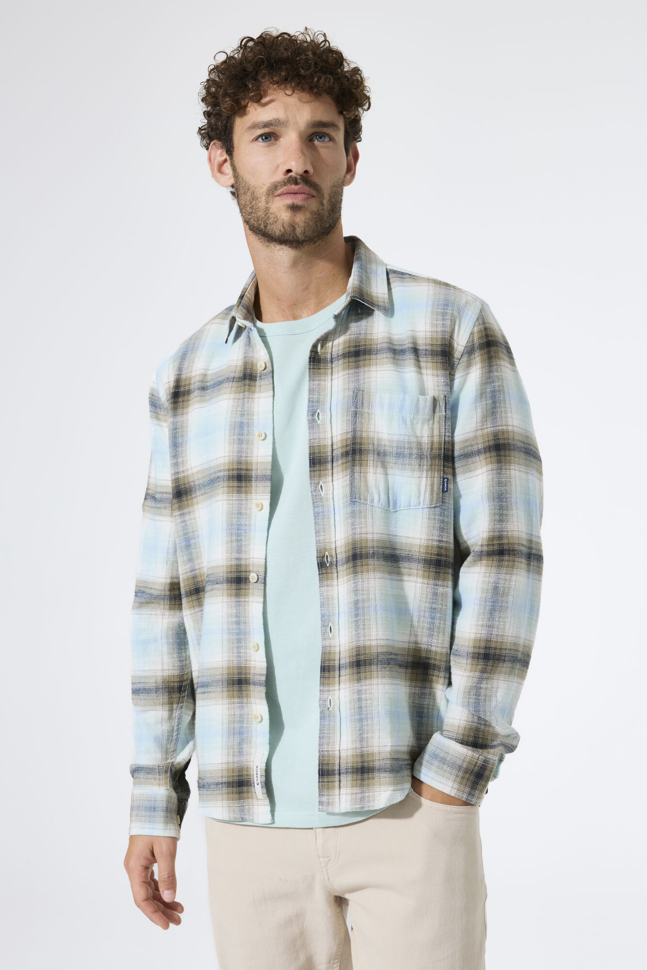 Garcia Herren Hemd check