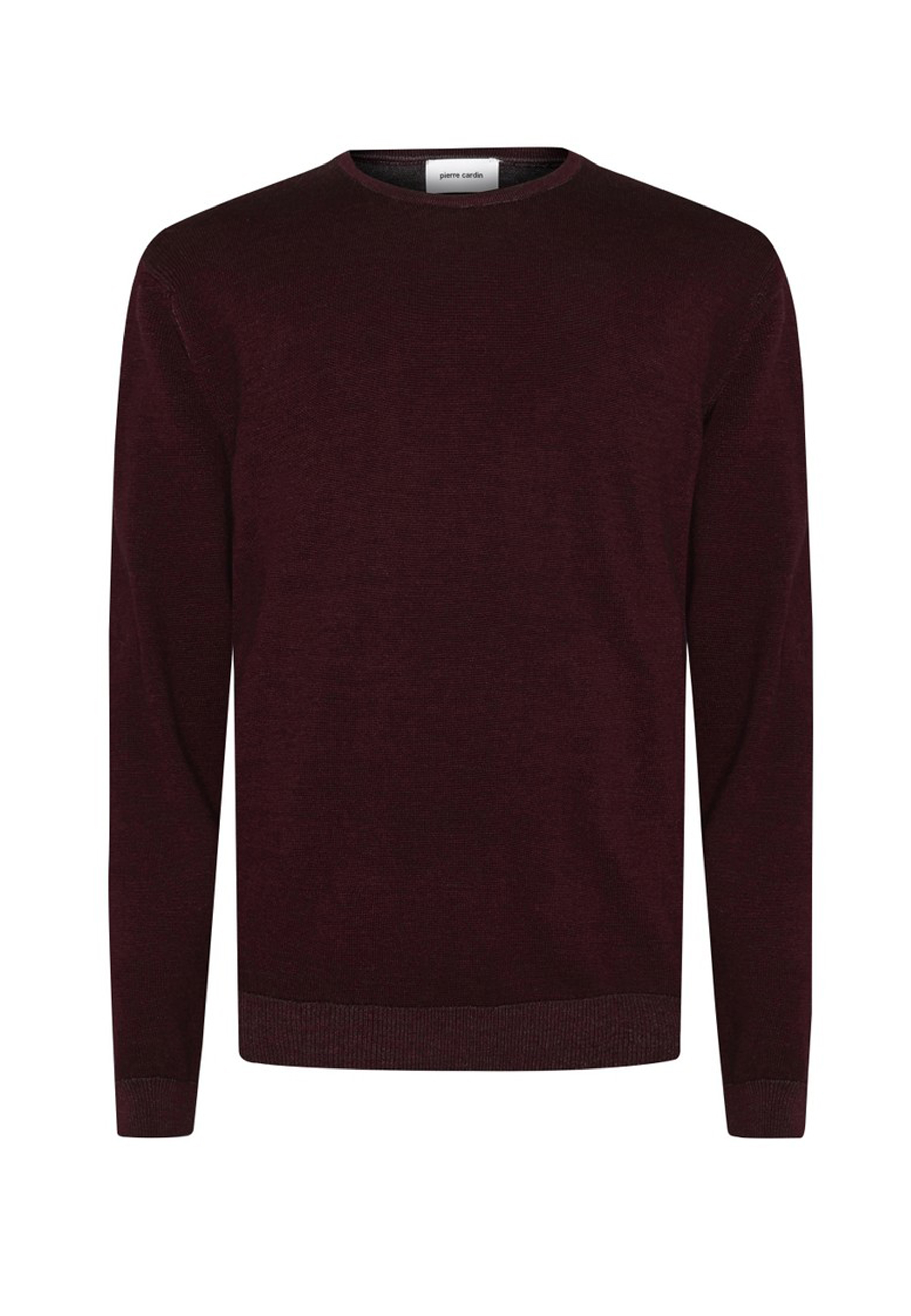 Pierre Cardin Herren Strickpullover - bordeaux M