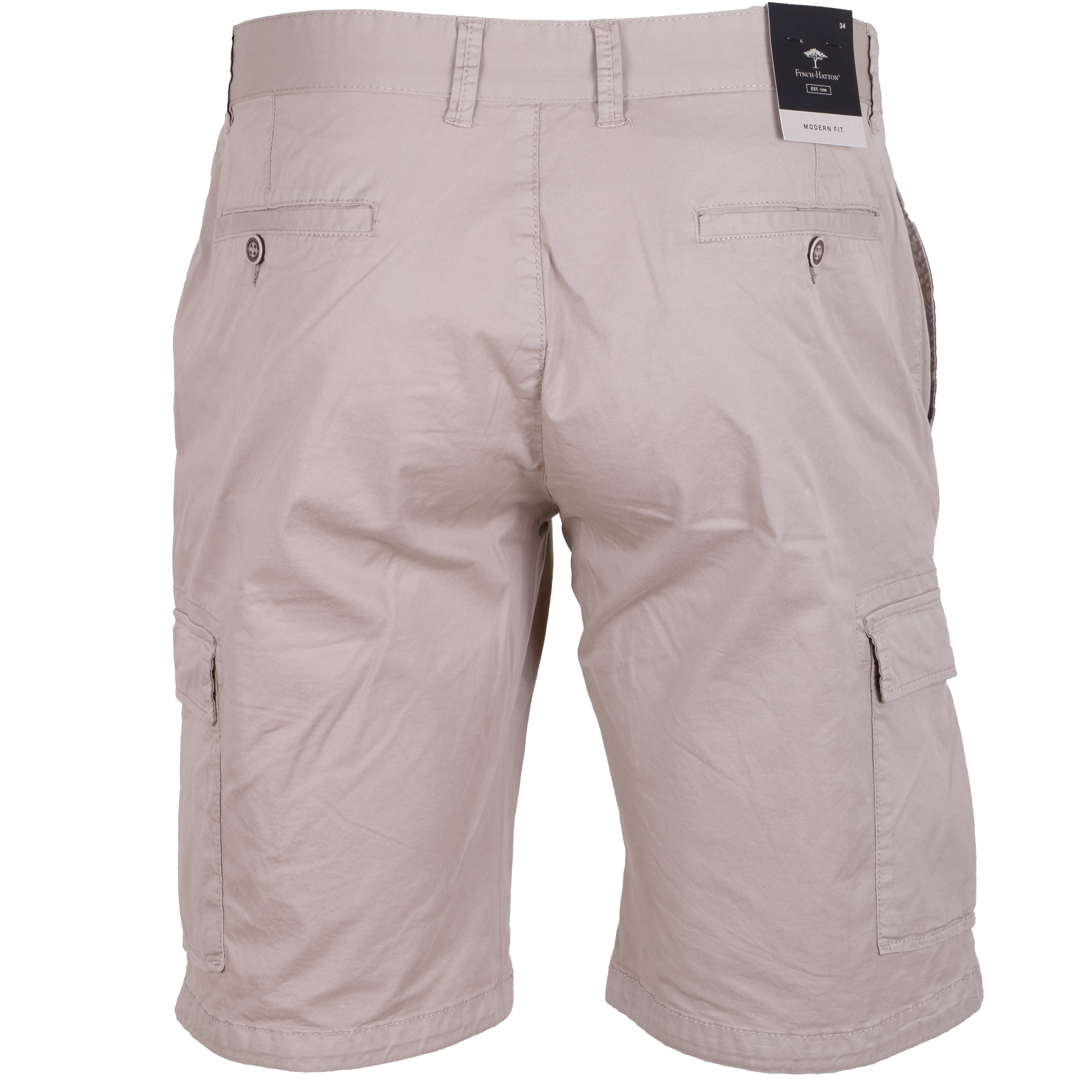 Fynch-Hatton Herren Cargo Shorts - beige 32