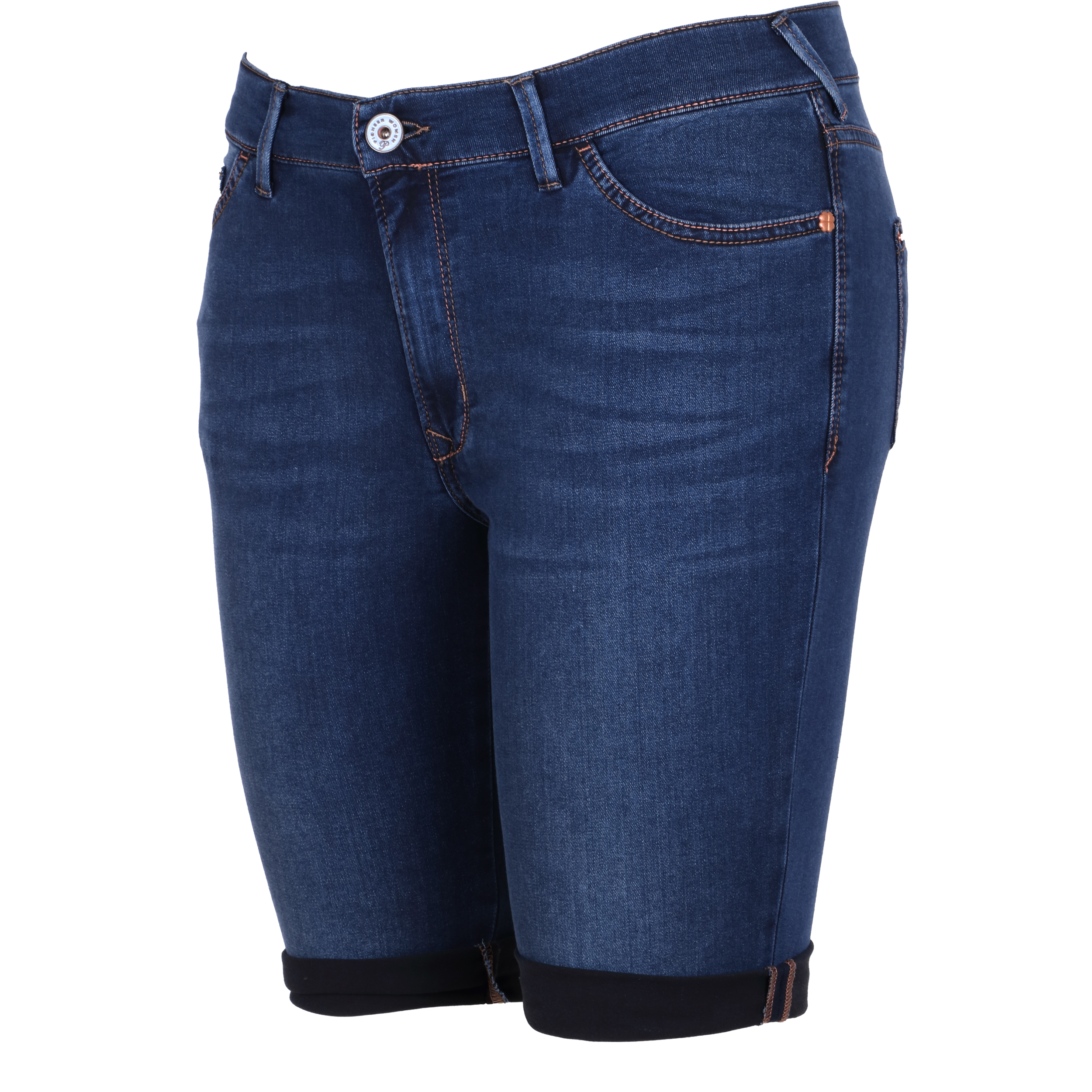 Pioneer Damen Jeans-Shorts 42 blau