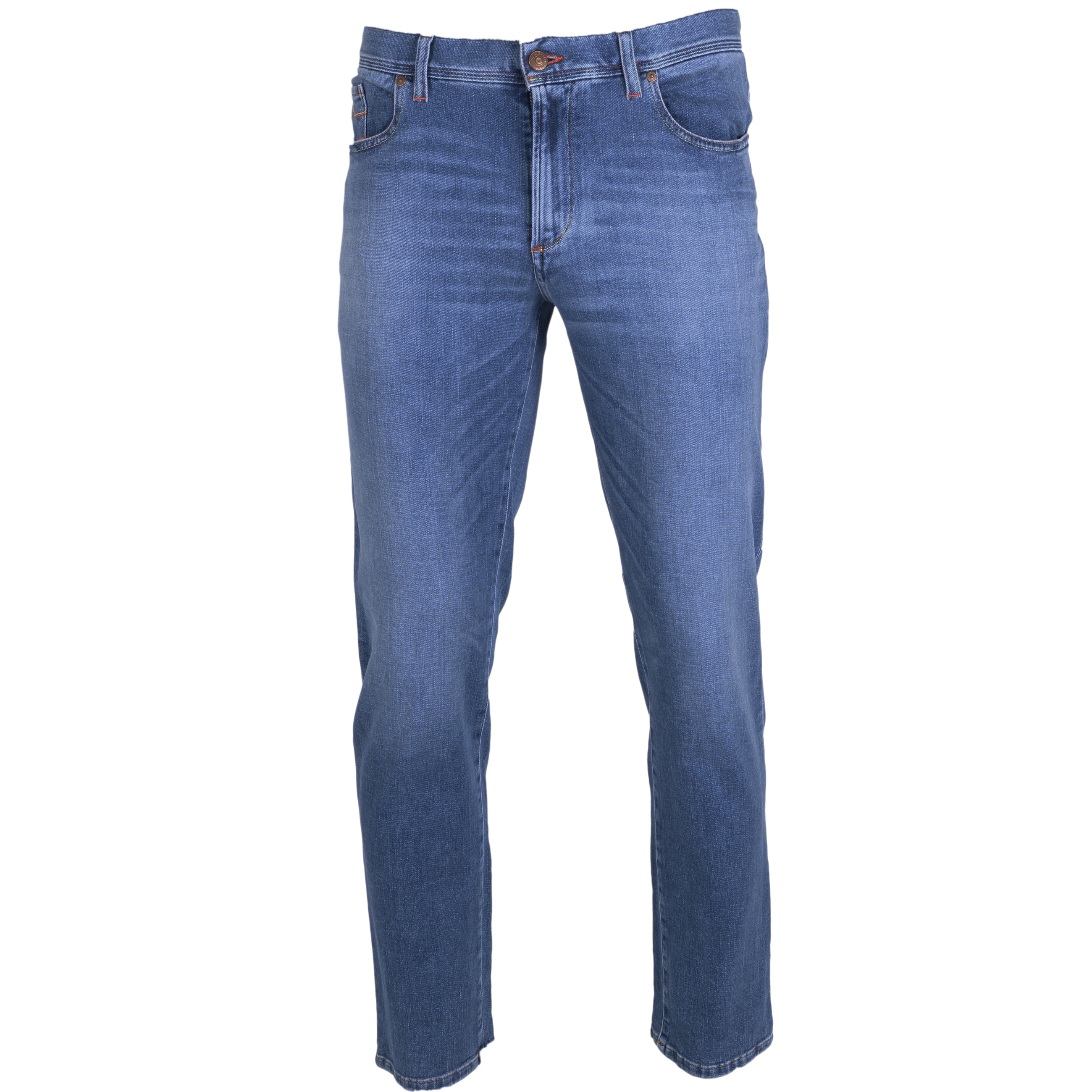 Alberto Jeans Pipe regular fit 31/34 blau