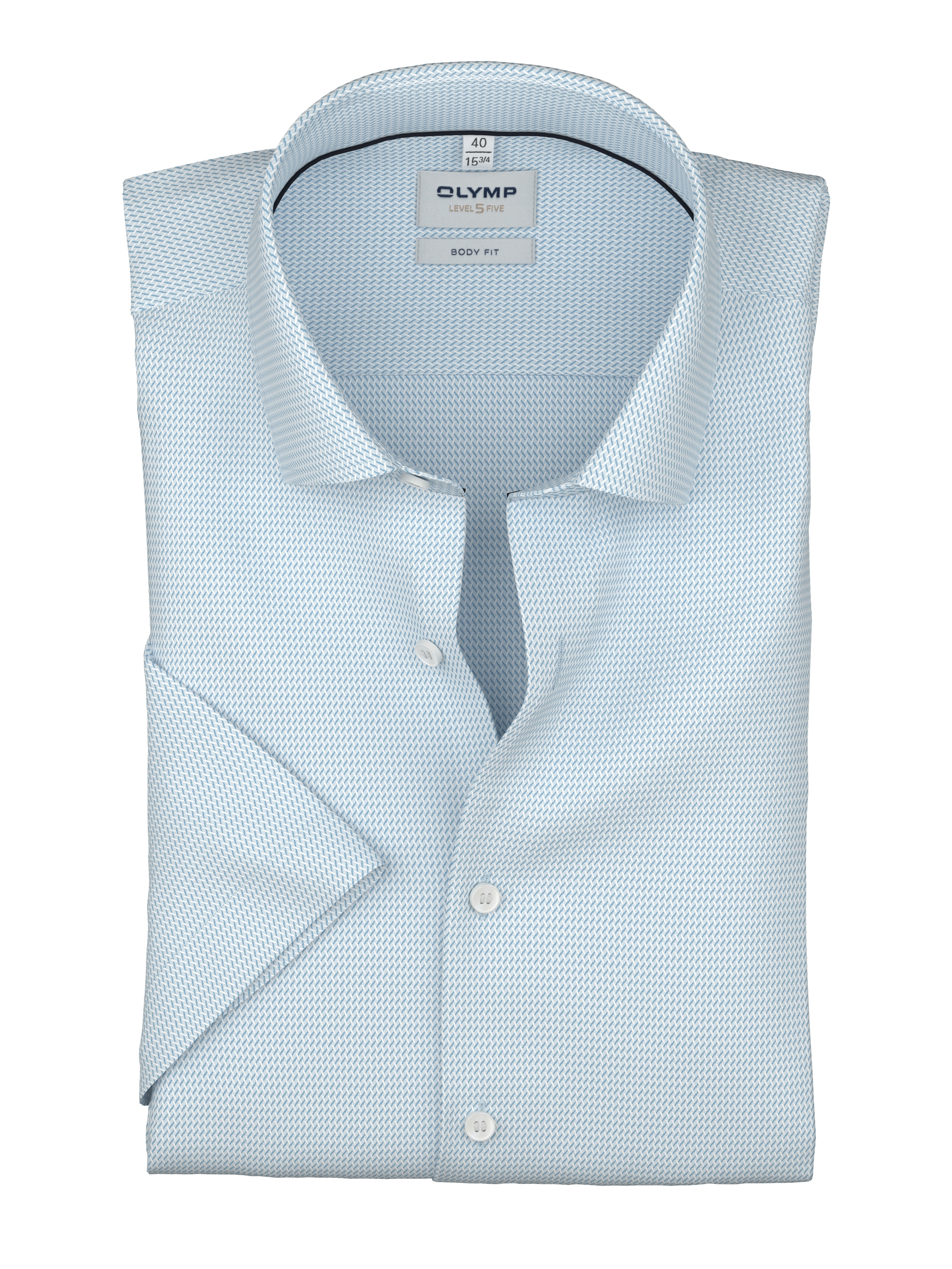 Olymp Hemd Level 5 body fit 1/2 Arm 44