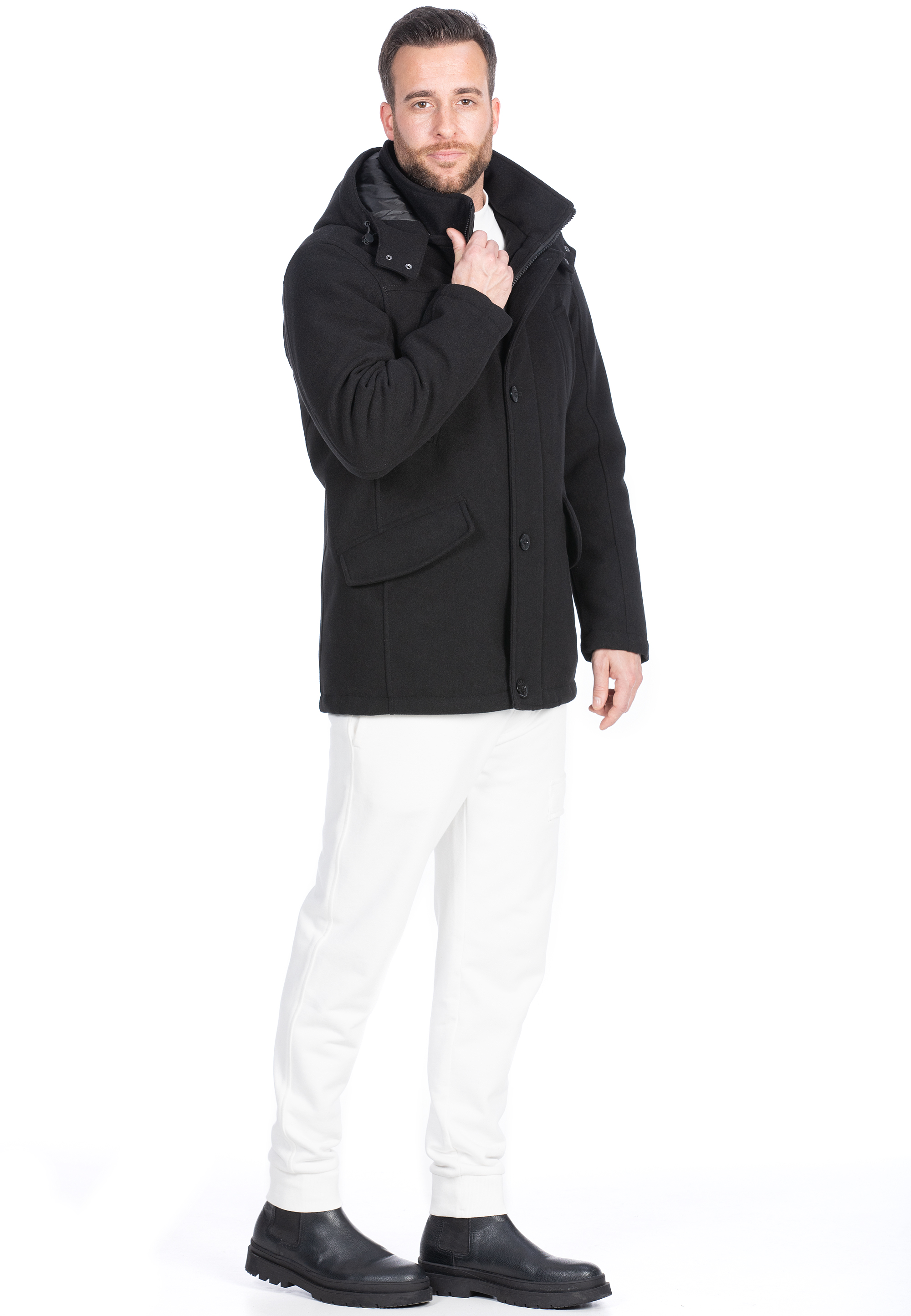 New Canadian Jacke im Wool-Look 48