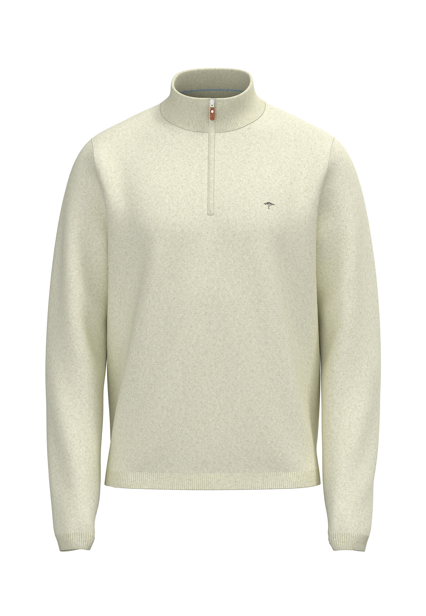 Fynch-Hatton Pullover Troyer-Zip - beige