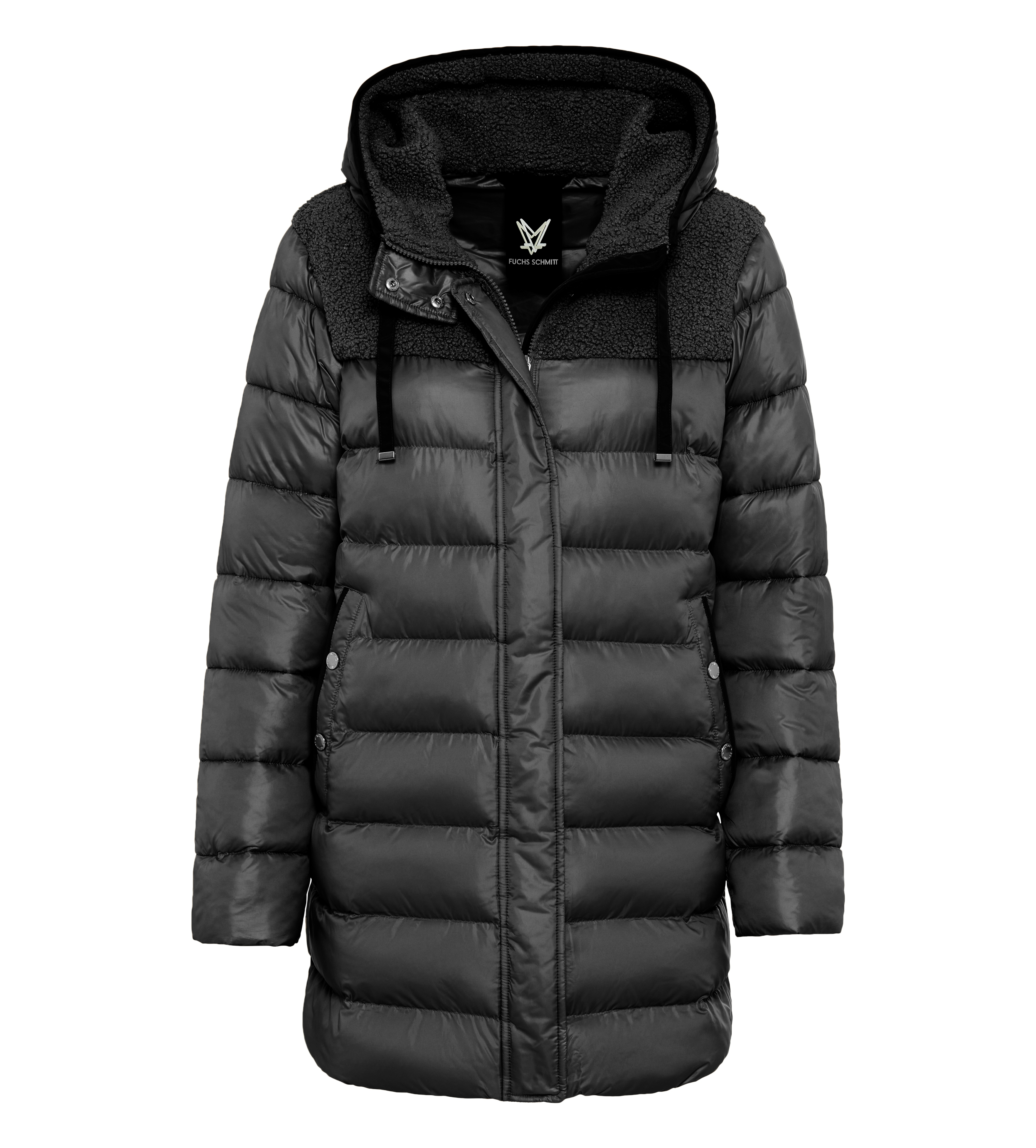 Fuchs Schmitt modische Steppjacke - schwarz