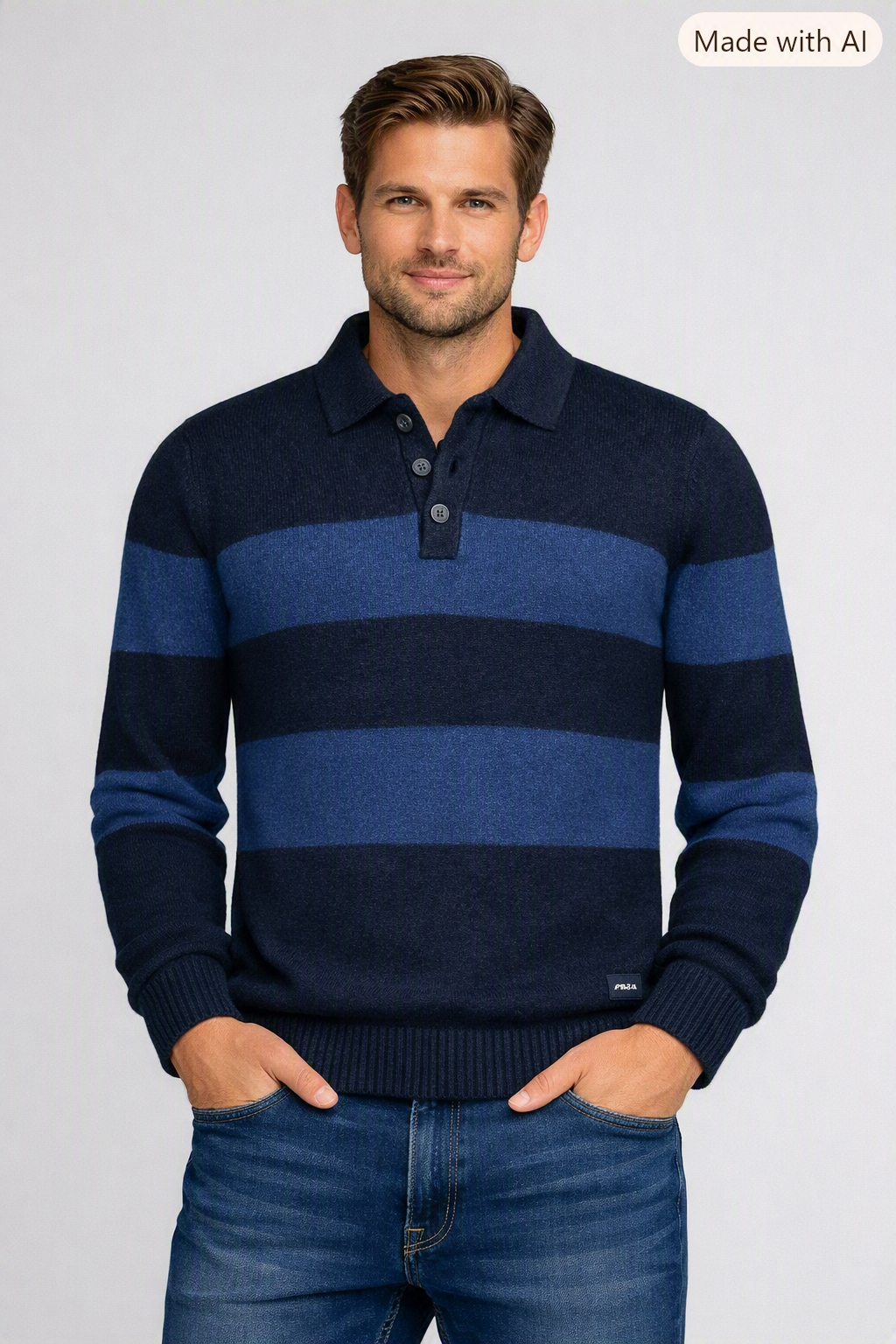 NZA New Zealand Auckland Pullover Polokragen XL