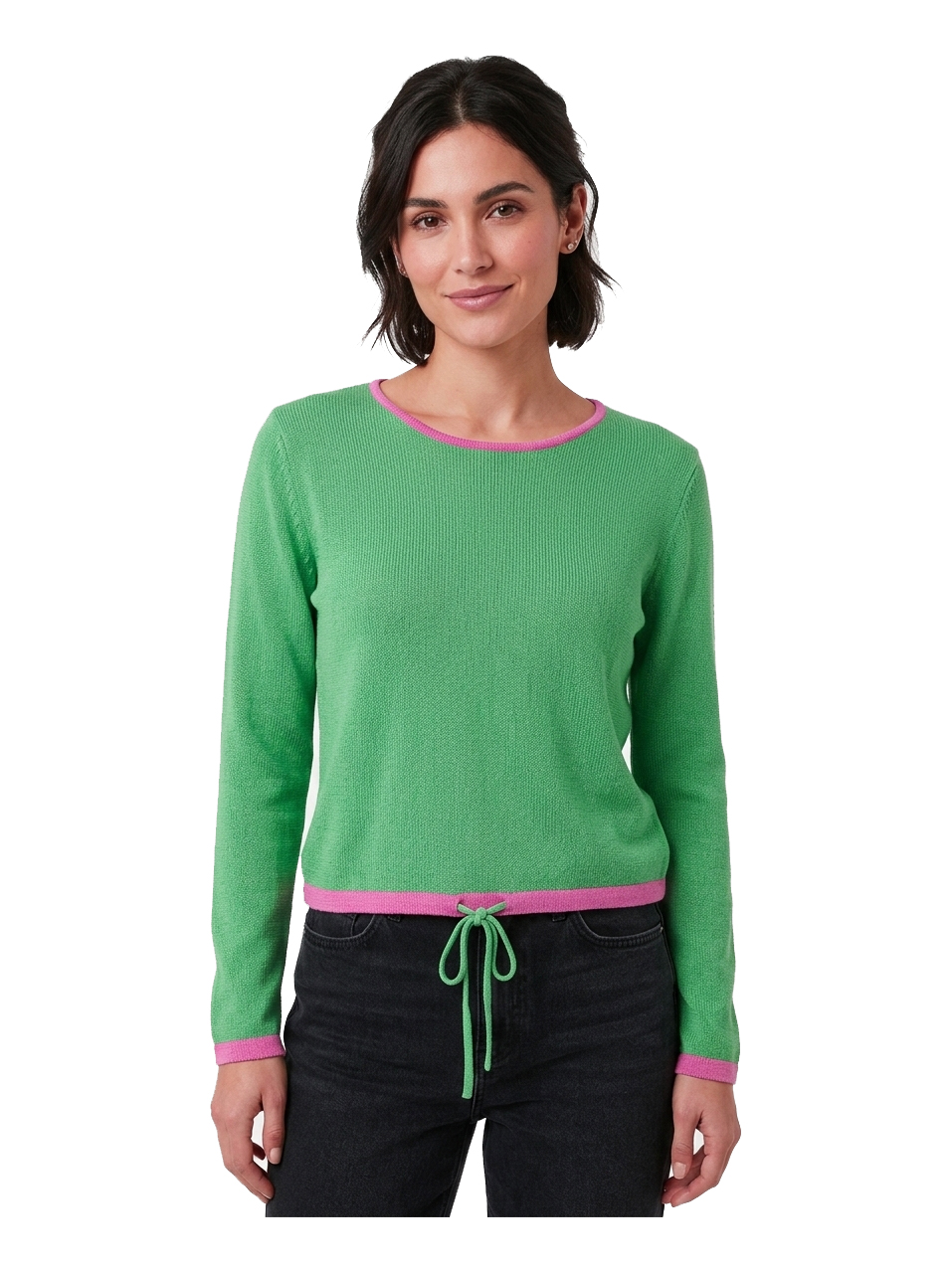 six-o-seven Pullover - grün 40