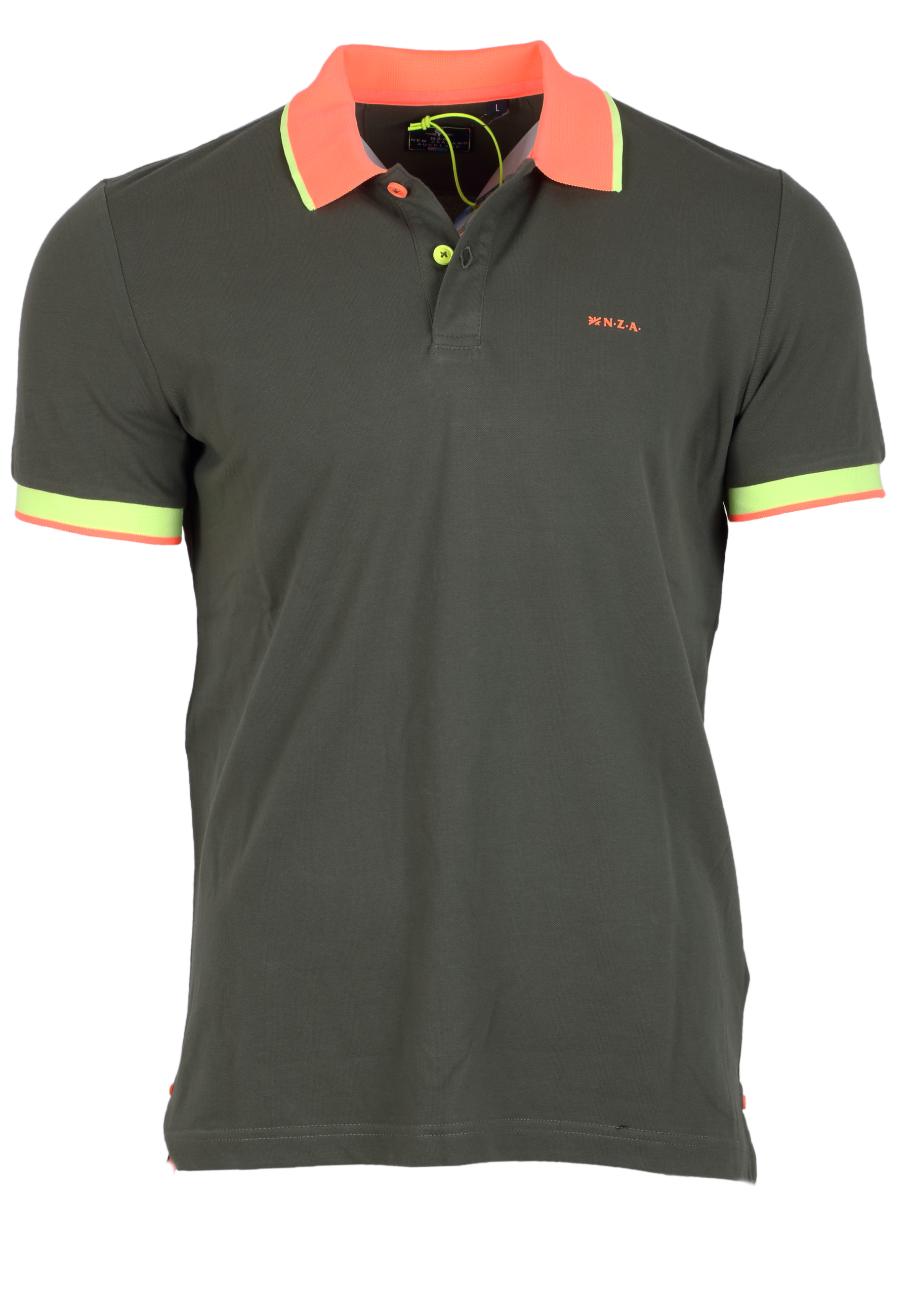 NZA New Zealand Auckland Polo Calder - olive M