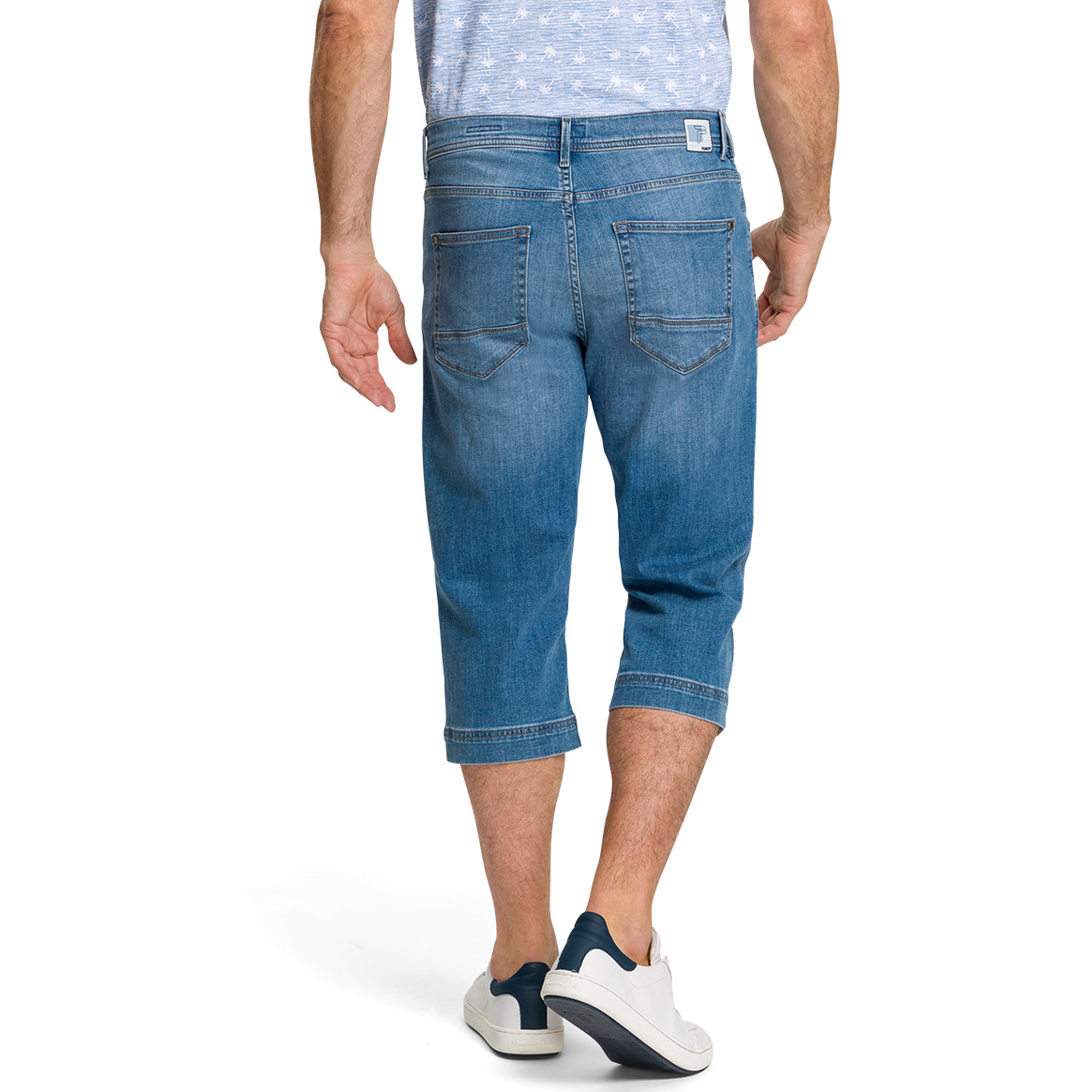 Pioneer Herren Jeans-Shorts Bill 34 blau