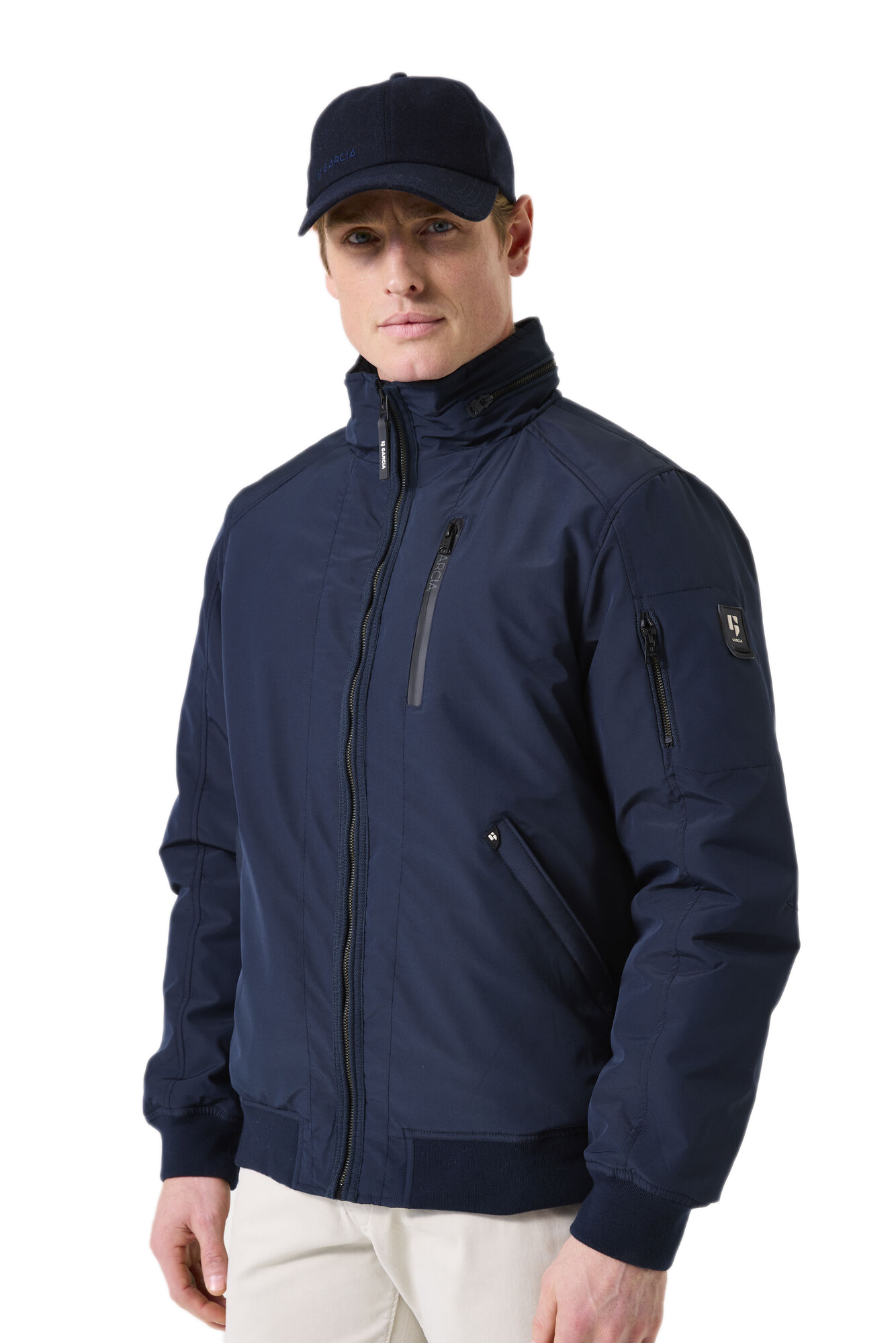 Garcia Herren Winterjacke - dunkelblau