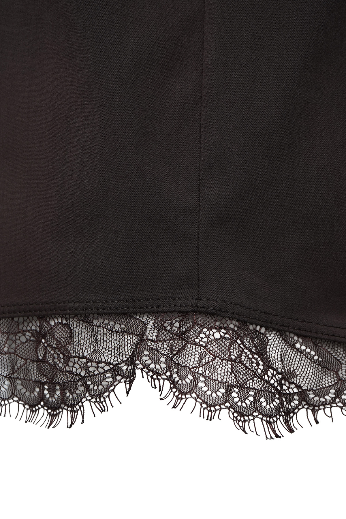 Milano Italy Damenbluse mit Spitzenbesatz 42