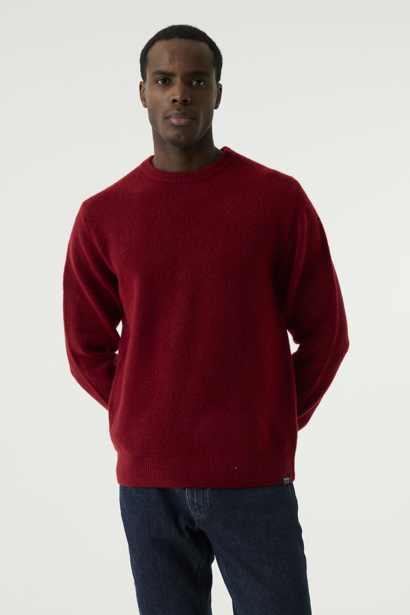 Garcia Herren  Pullover  in red flame XXL