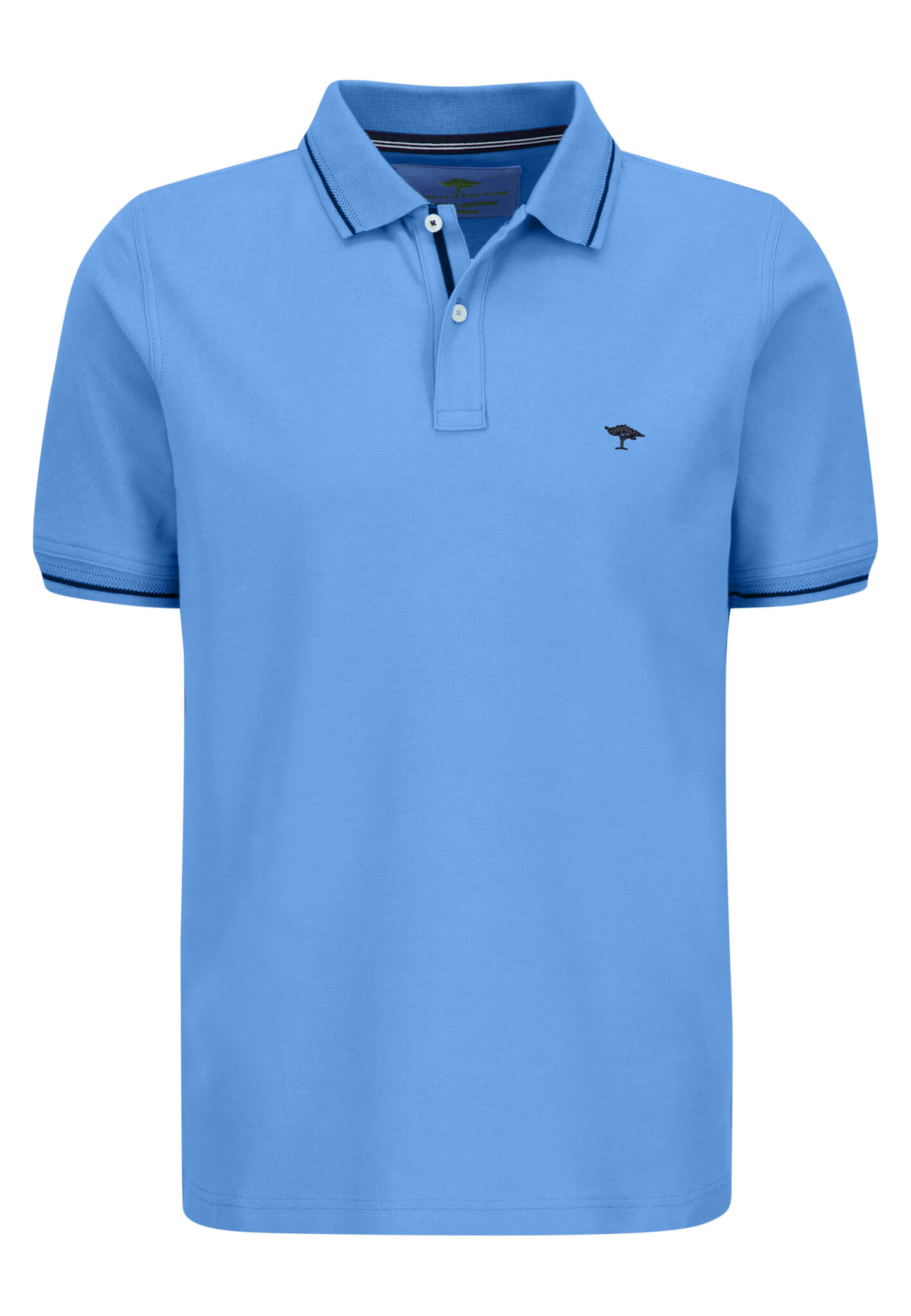 Fynch-Hatton Poloshirt L blau