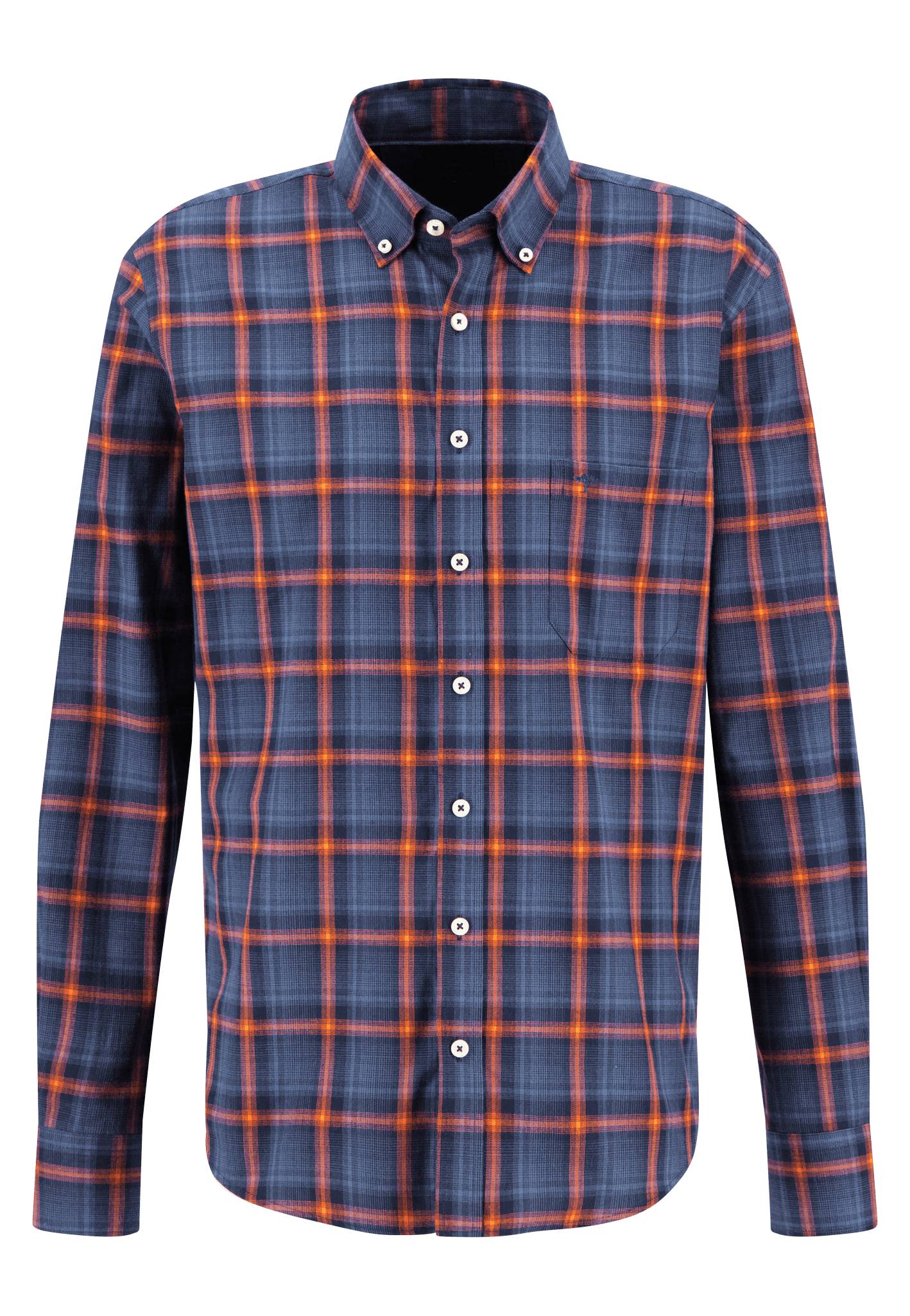 Fynch-Hatton Hemd Casual fit - blau 3XL